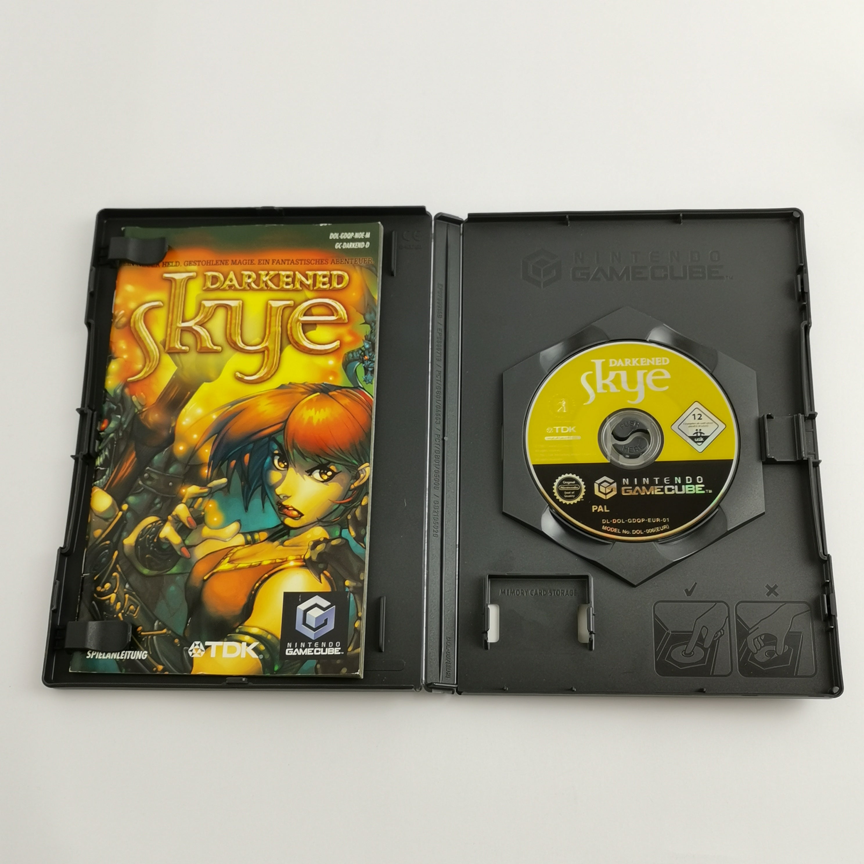 Nintendo Gamecube Spiel : Darkened Skye | dt. PAL OVP - USK12 TDK