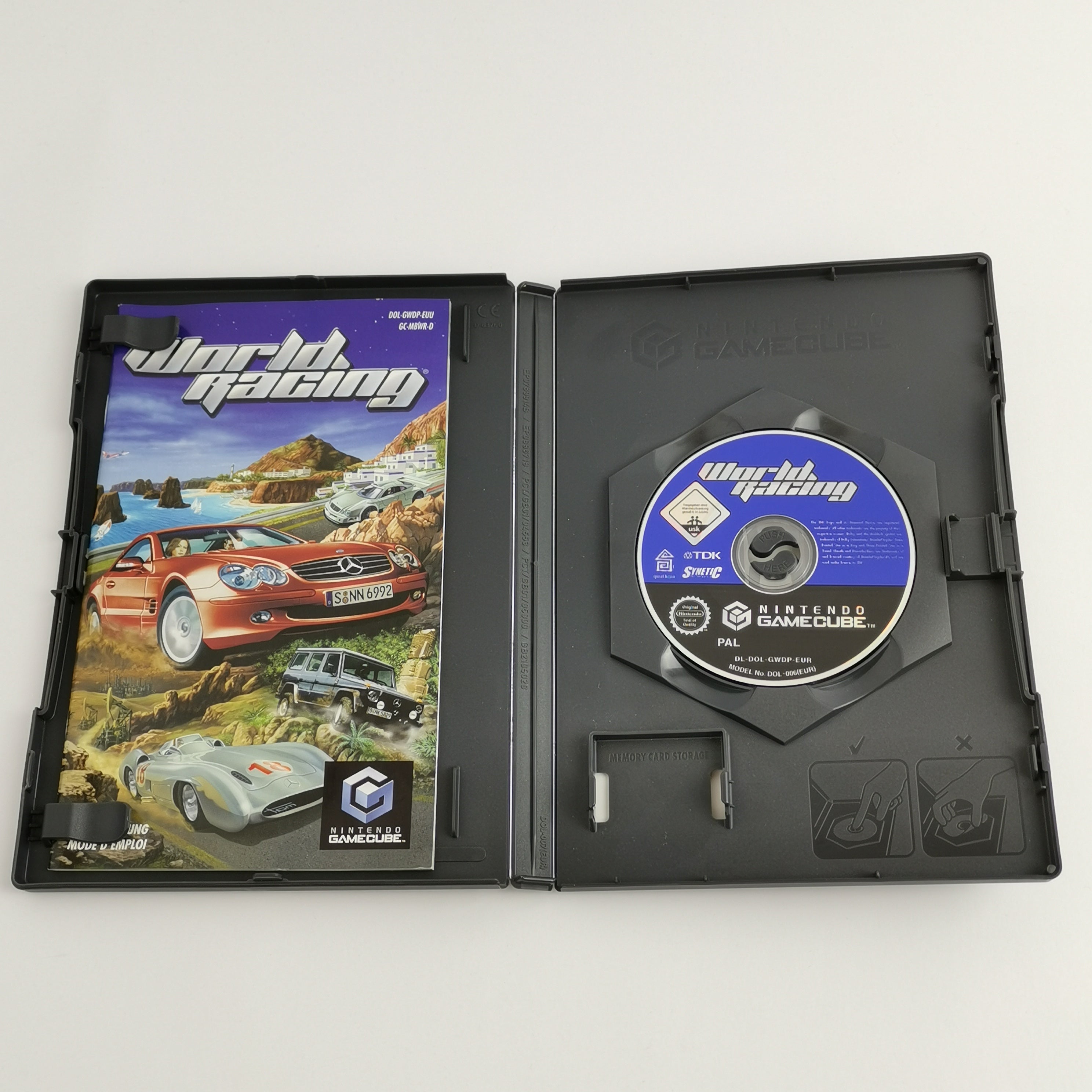 Nintendo Gamecube Spiel : World Racing -  Autorennen | dt. PAL Version OVP - TDK