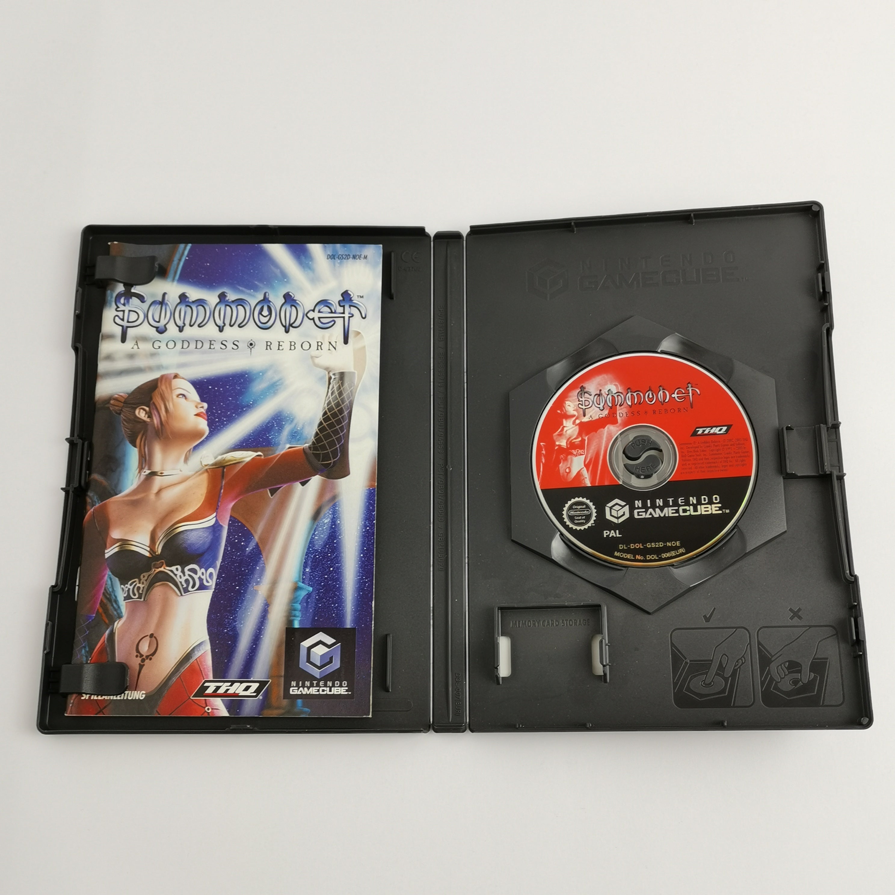 Nintendo Gamecube Spiel : Summoner A Goddess Reborn | THQ - dt. PAL Version OVP