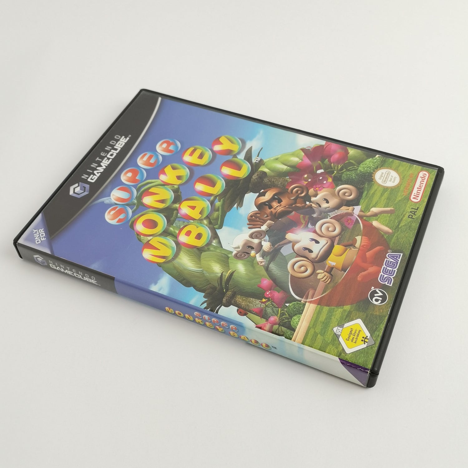 Nintendo Gamecube Spiel : Super Monkey Ball | Sega - dt. PAL Version * sehr gut