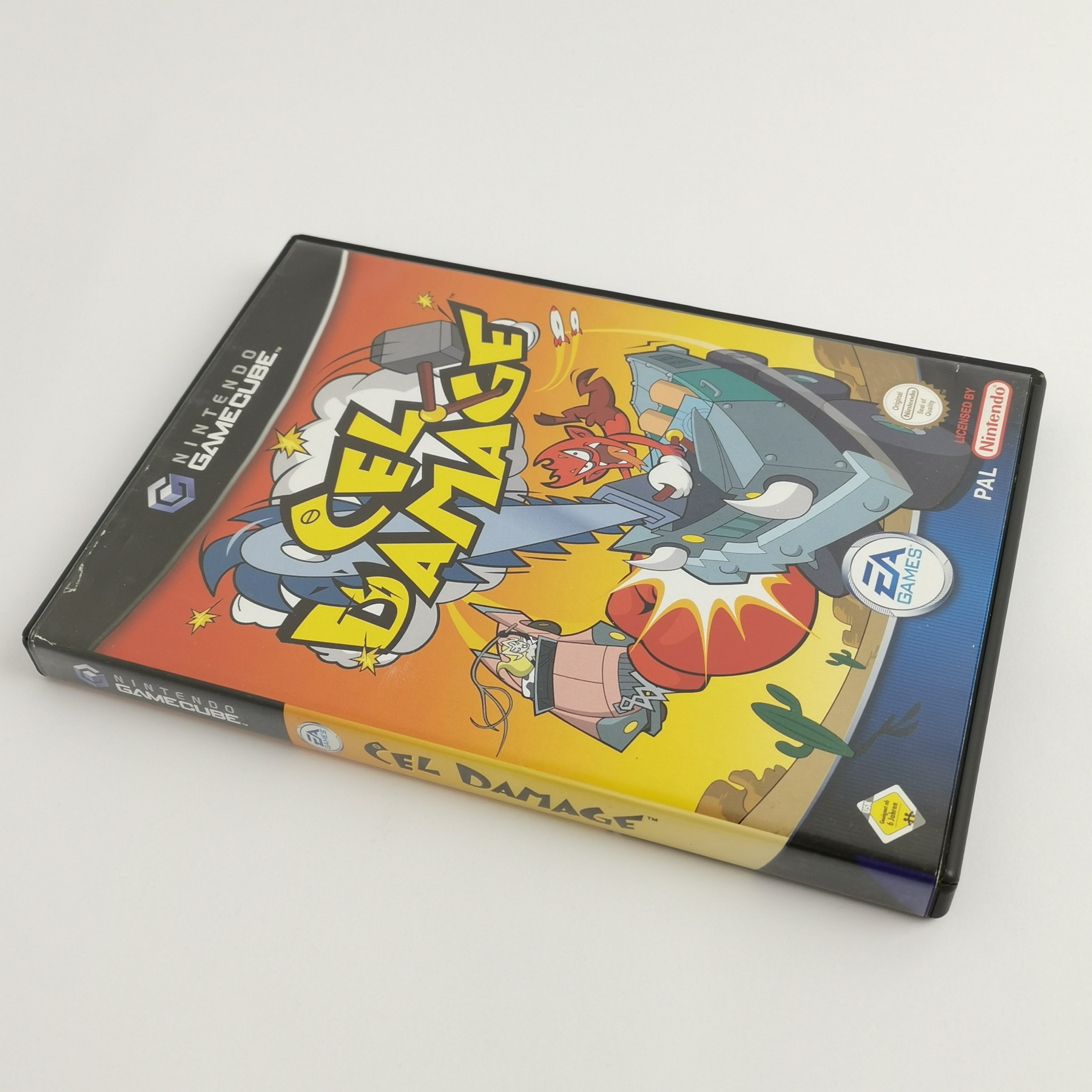 Nintendo Gamecube Spiel : Cel Damage | EA Games - dt. PAL Version OVP