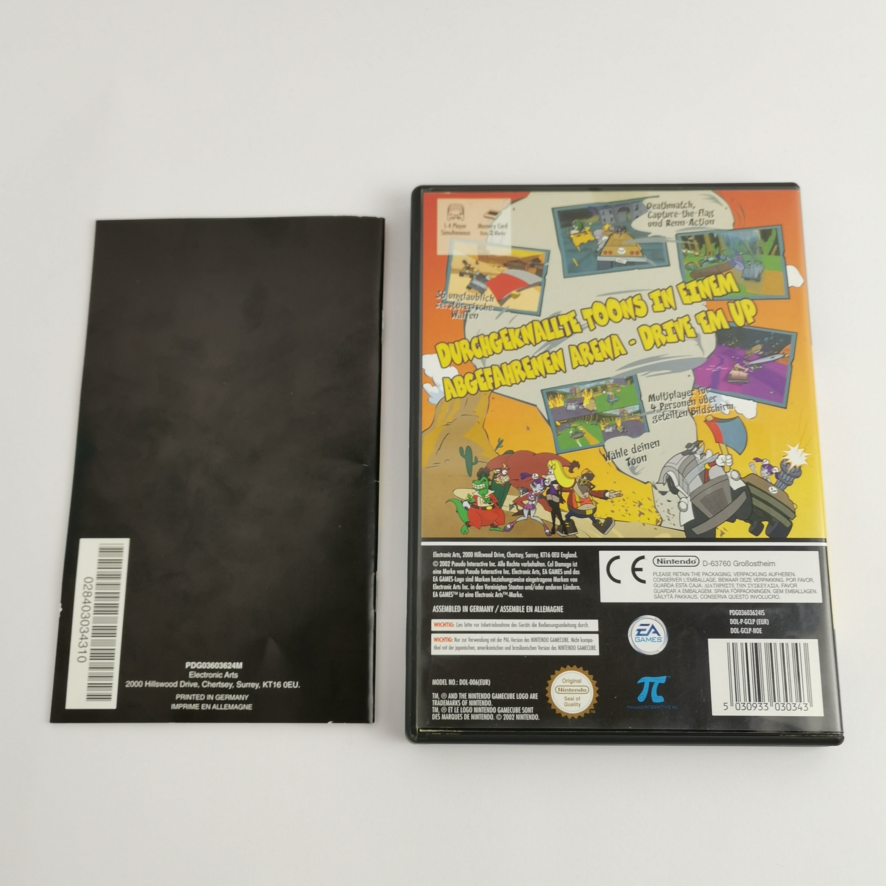 Nintendo Gamecube Spiel : Cel Damage | EA Games - dt. PAL Version OVP
