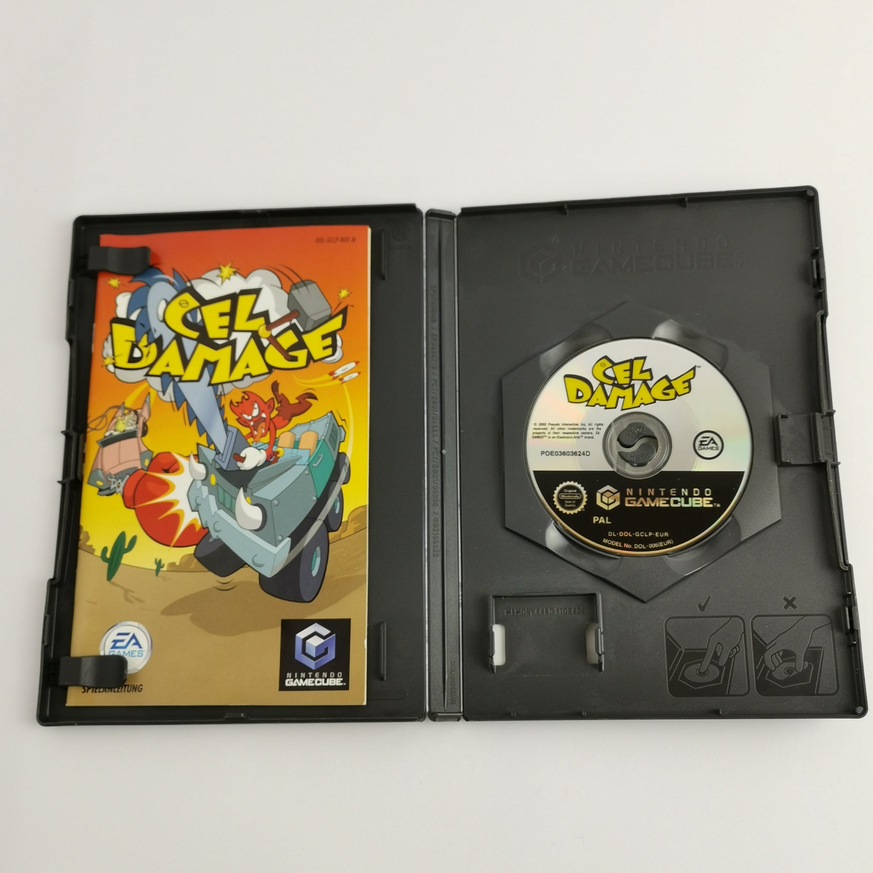 Nintendo Gamecube Spiel : Cel Damage | EA Games - dt. PAL Version OVP