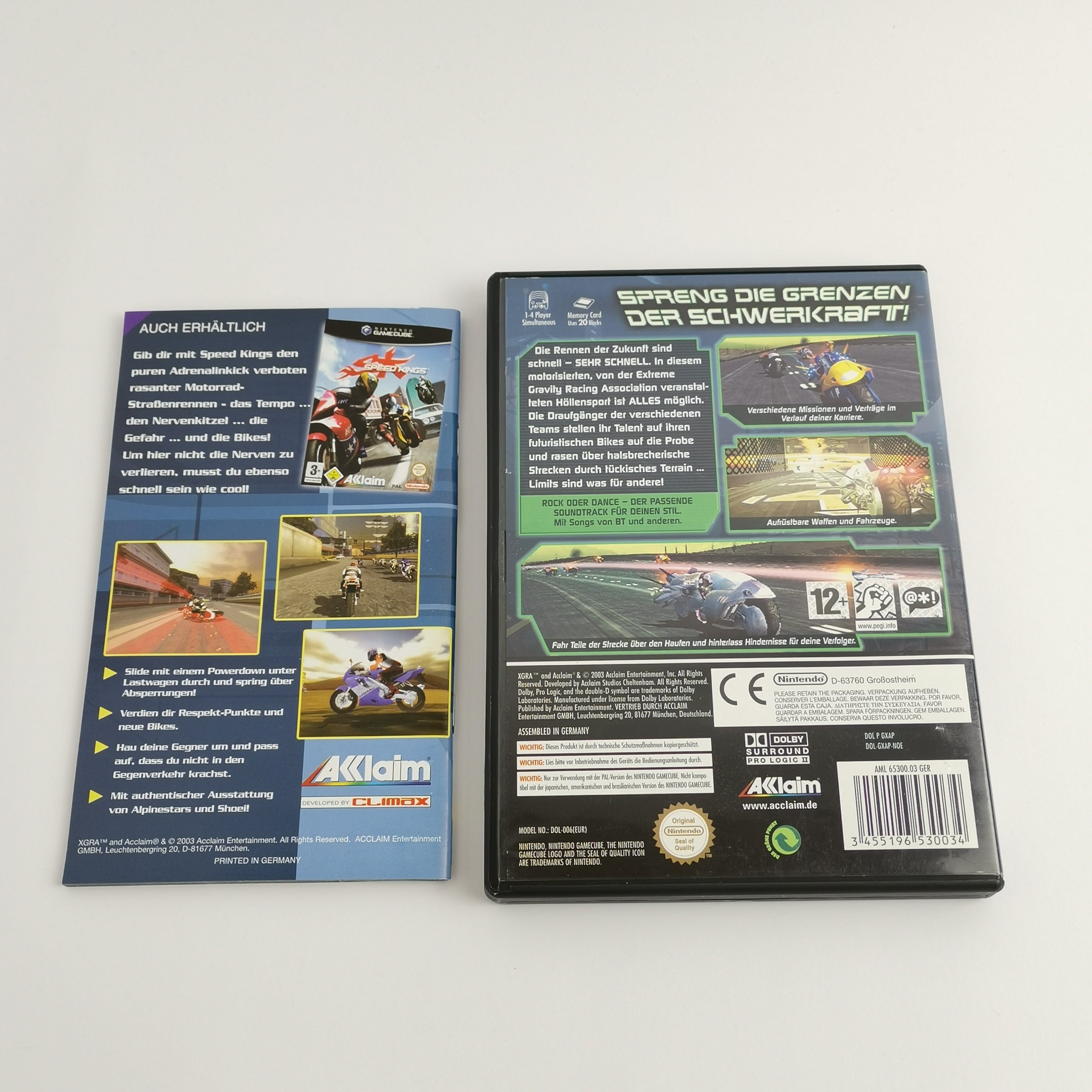 Nintendo Gamecube Spiel : XGRA Extreme Racing Association | dt PAL OVP - Acclaim