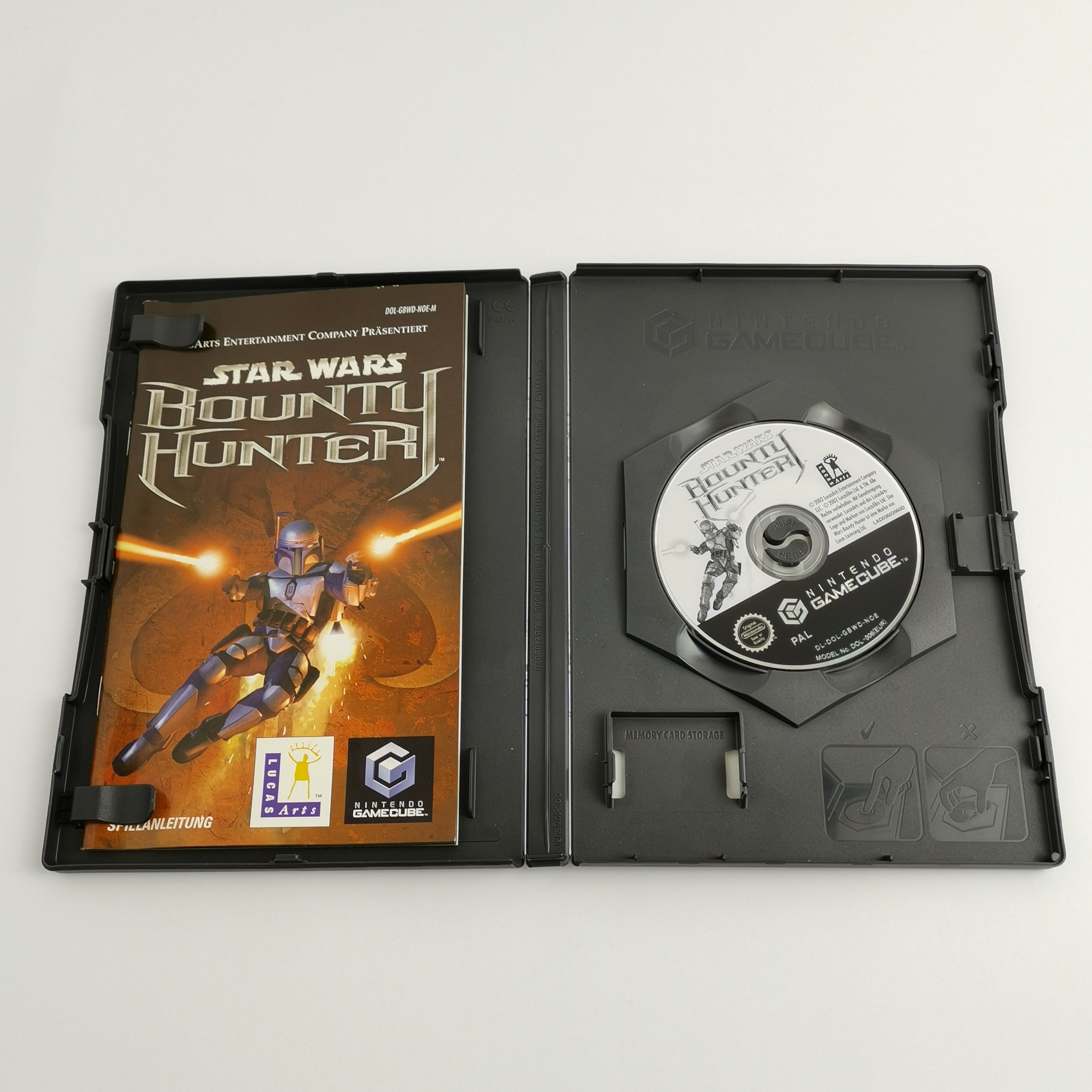 Nintendo Gamecube Spiel : Star Wars Bounty Hunter | dt. PAL OVP - Lucas Arts