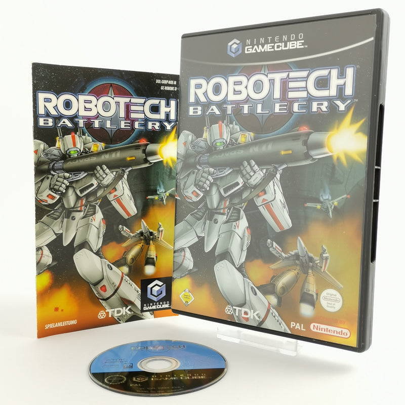 Nintendo Gamecube Game: Robotech Battlecry | German PAL OVP - TDK