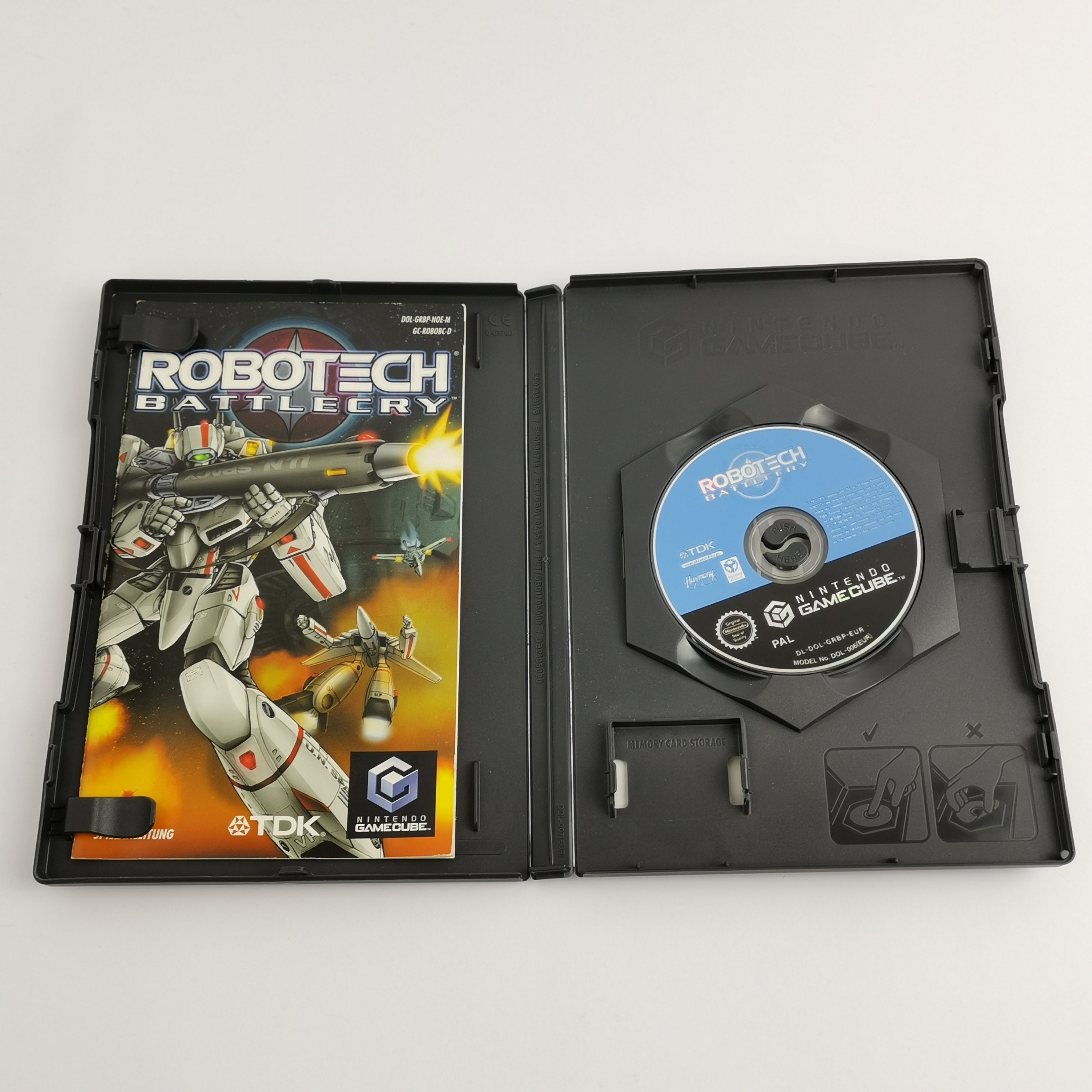 Nintendo Gamecube Spiel : Robotech Battlecry | dt. PAL OVP - TDK