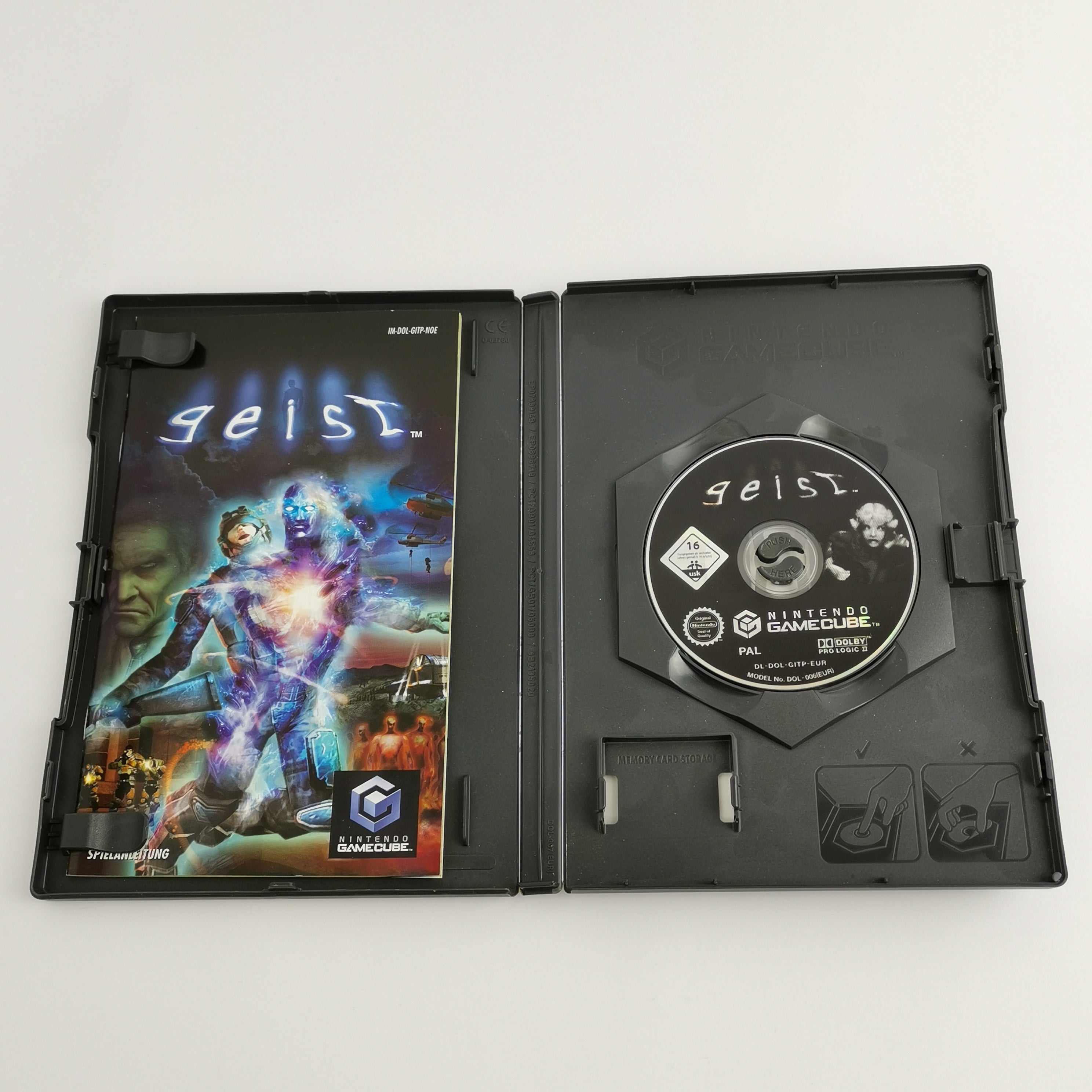 Nintendo Gamecube Spiel : Geist | dt. PAL Version - OVP USK16
