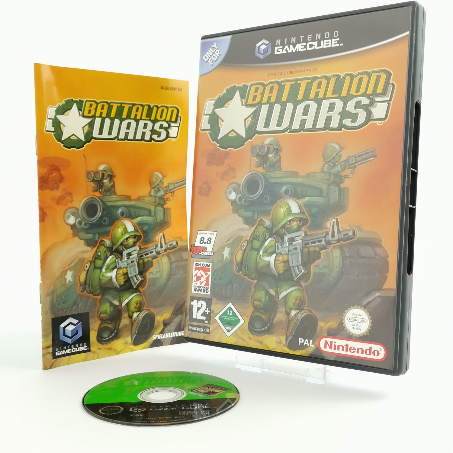 Nintendo Gamecube Game: Battalion Wars | German PAL version orig