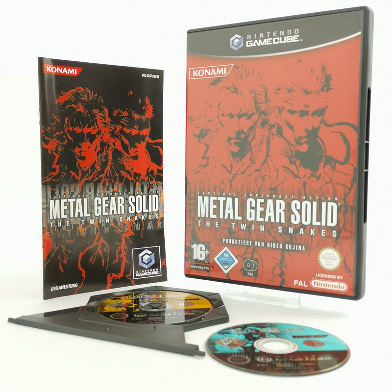 Nintendo Gamecube Spiel : Metal Gear Solid The Twin Snakes | Hideo Kojima - OVP