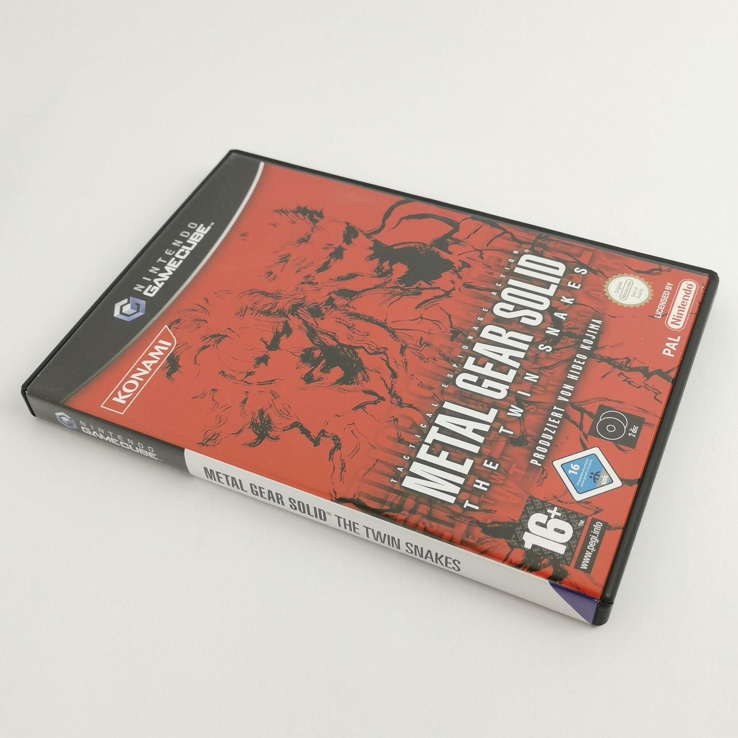 Nintendo Gamecube Game: Metal Gear Solid The Twin Snakes | Hideo Kojima - original packaging