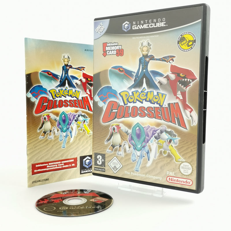 Nintendo Gamecube Spiel : Pokemon Colosseum | The Pok. Company - dt. PAL OVP