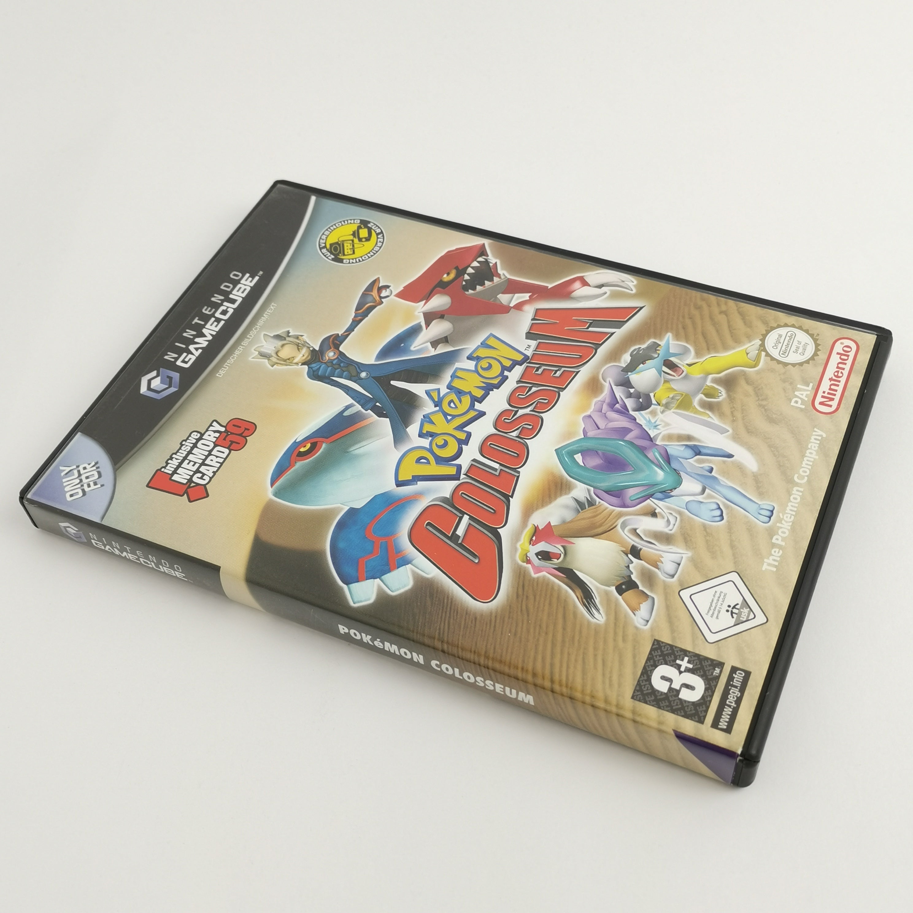 Nintendo Gamecube Spiel : Pokemon Colosseum | The Pok. Company - dt. PAL OVP