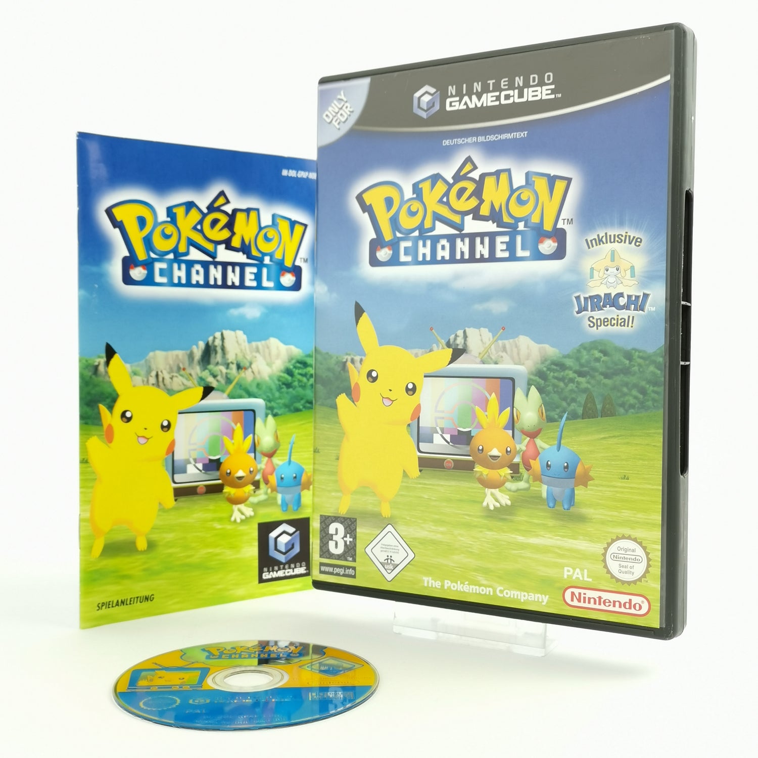 Nintendo Gamecube Game : Pokemon Channel | The Pok. Company - German PAL OVP