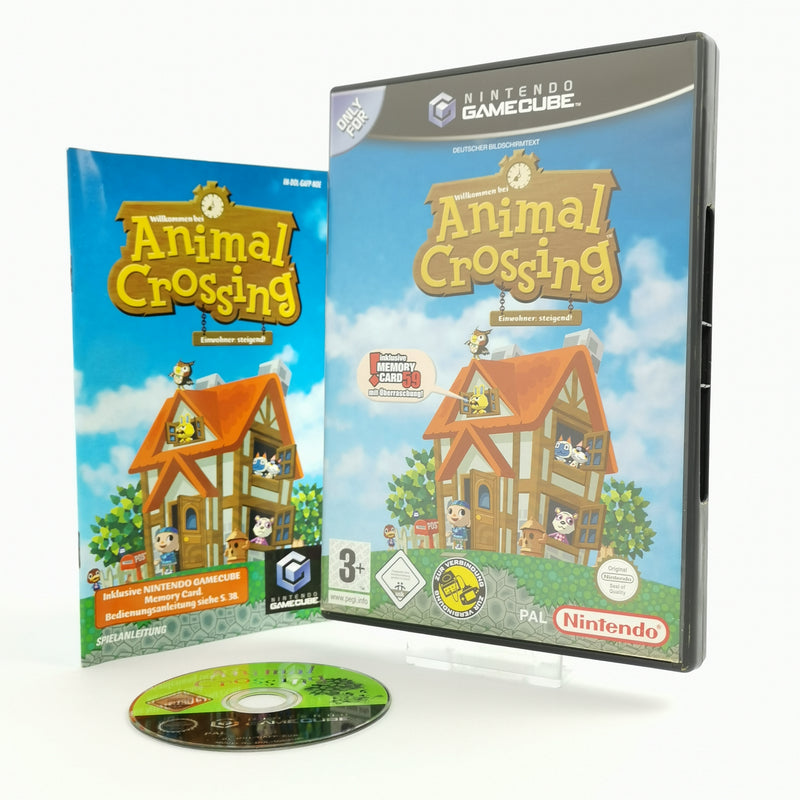 Nintendo Gamecube Spiel : Animal Crossing | dt. PAL Version - OVP