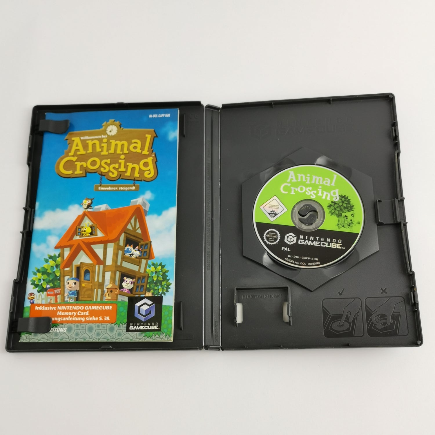 Nintendo Gamecube Spiel : Animal Crossing | dt. PAL Version - OVP