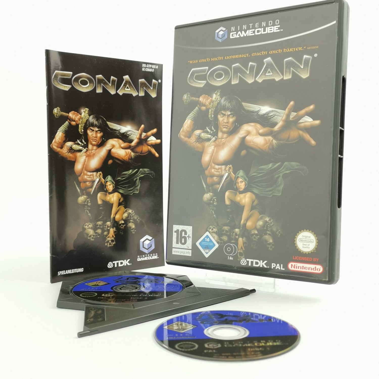 Nintendo Gamecube Spiel : Conan - TDK | OVP - dt. PAL Version