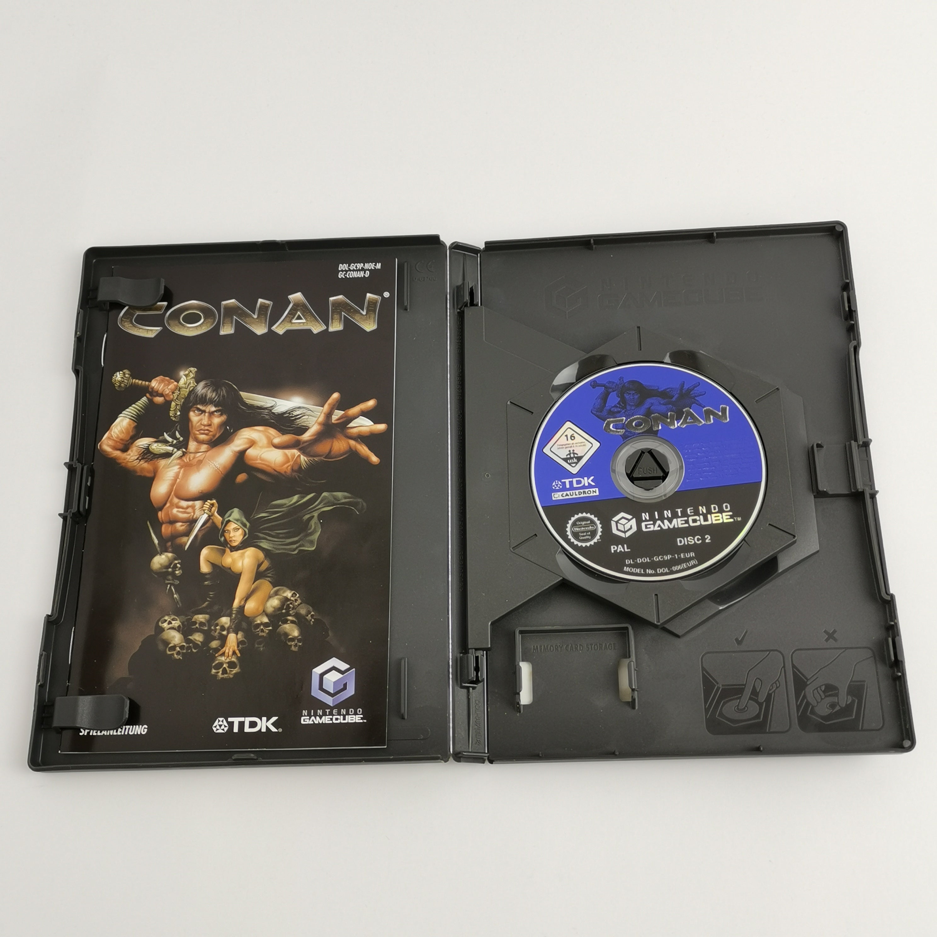 Nintendo Gamecube Spiel : Conan - TDK | OVP - dt. PAL Version