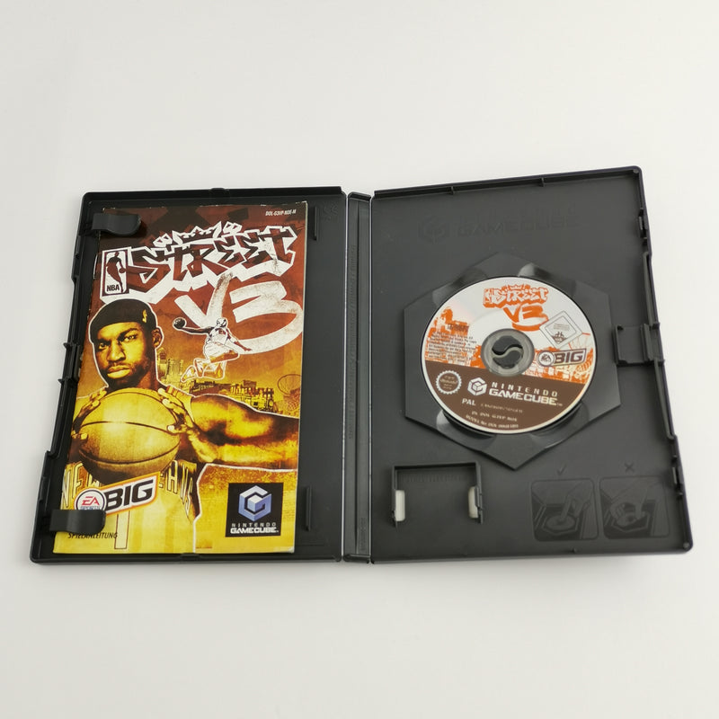 Nintendo Gamecube Game : NBA Street V3 - Basketball | German PAL version - original packaging