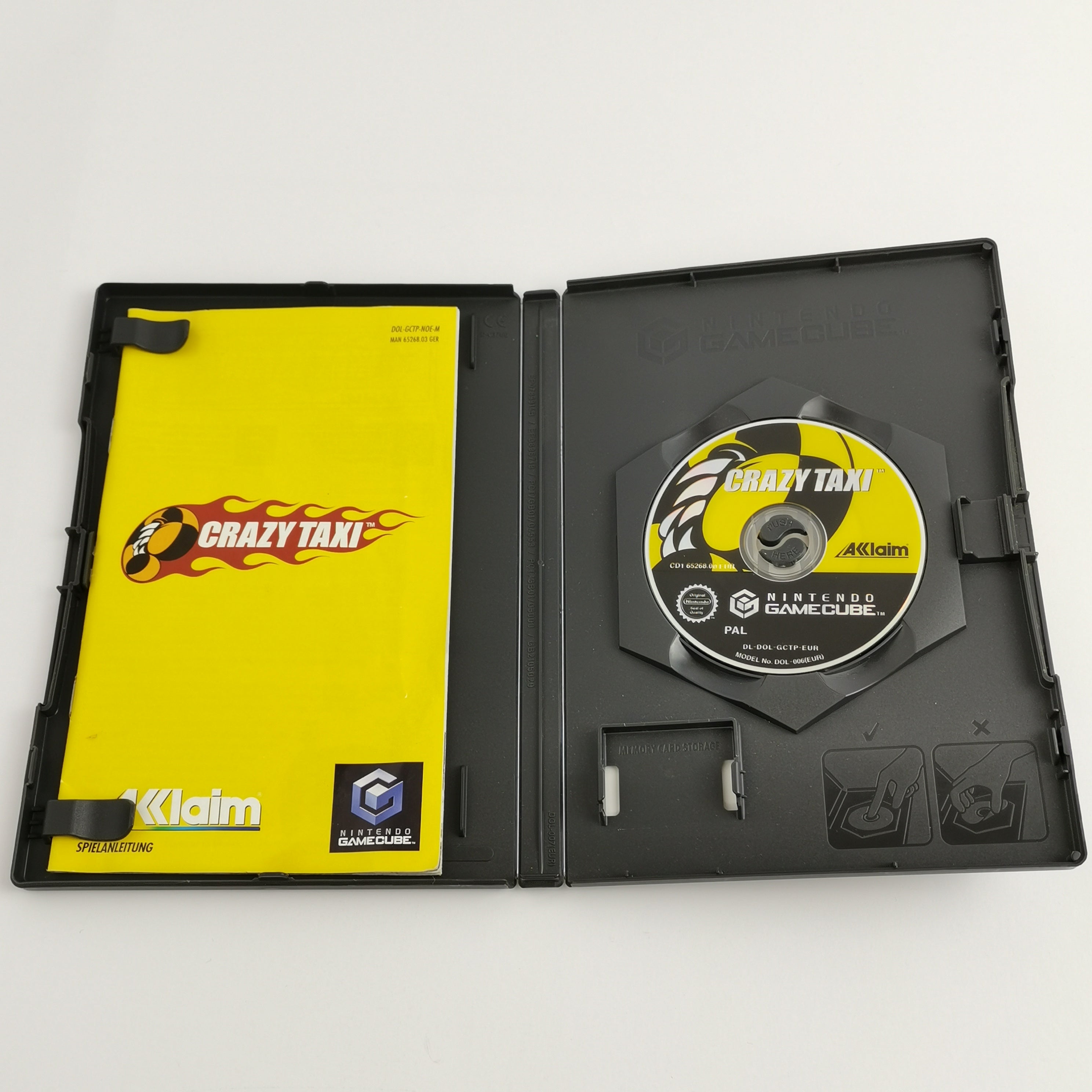 Nintendo Gamecube Spiel : Crazy Taxi | dt. PAL Version - OVP- Acclaim Sega