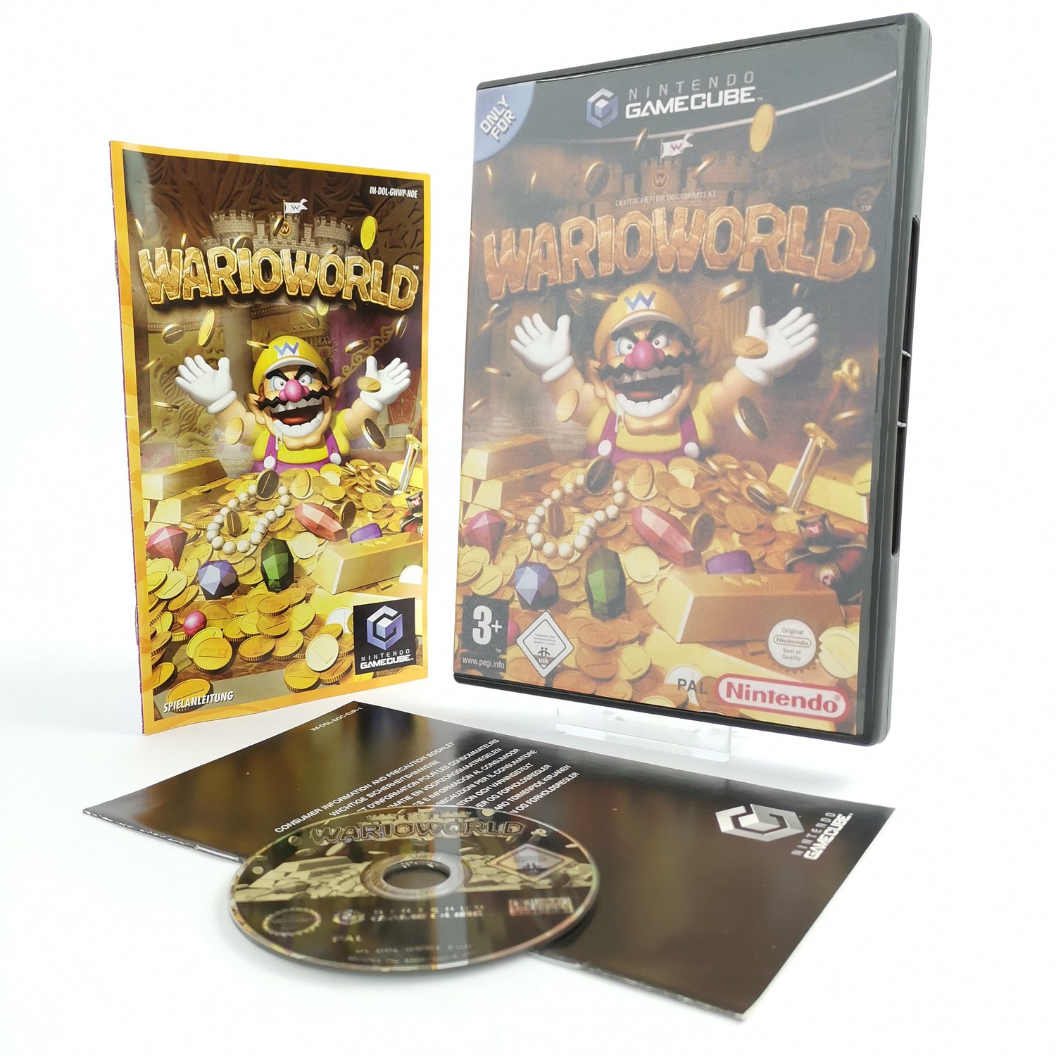 Nintendo Gamecube Spiel : Warioworld / Wario World | dt. PAL Version - OVP