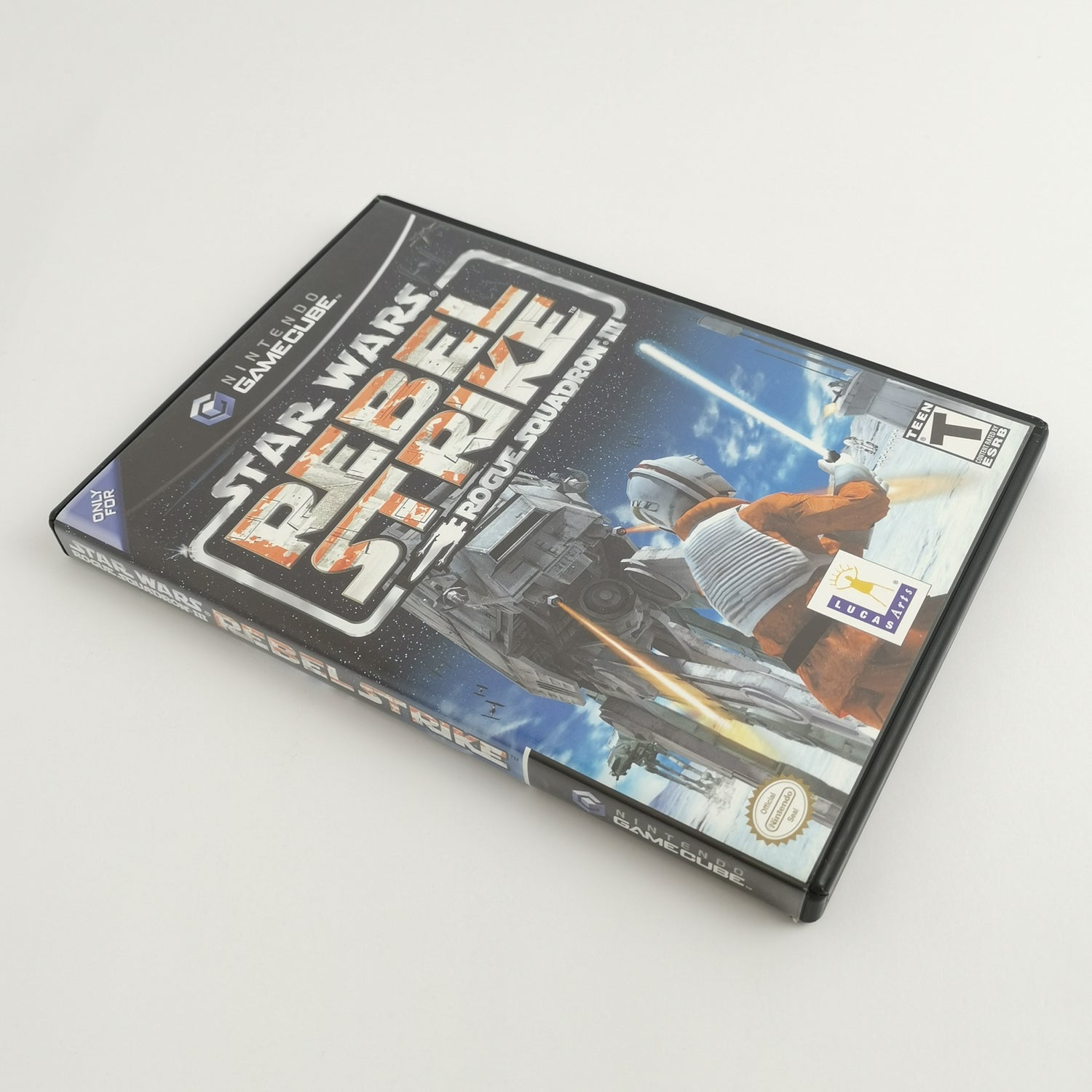 Nintendo Gamecube Spiel : Star Wars Rebel Strike Rogue Squadron III | USA - OVP