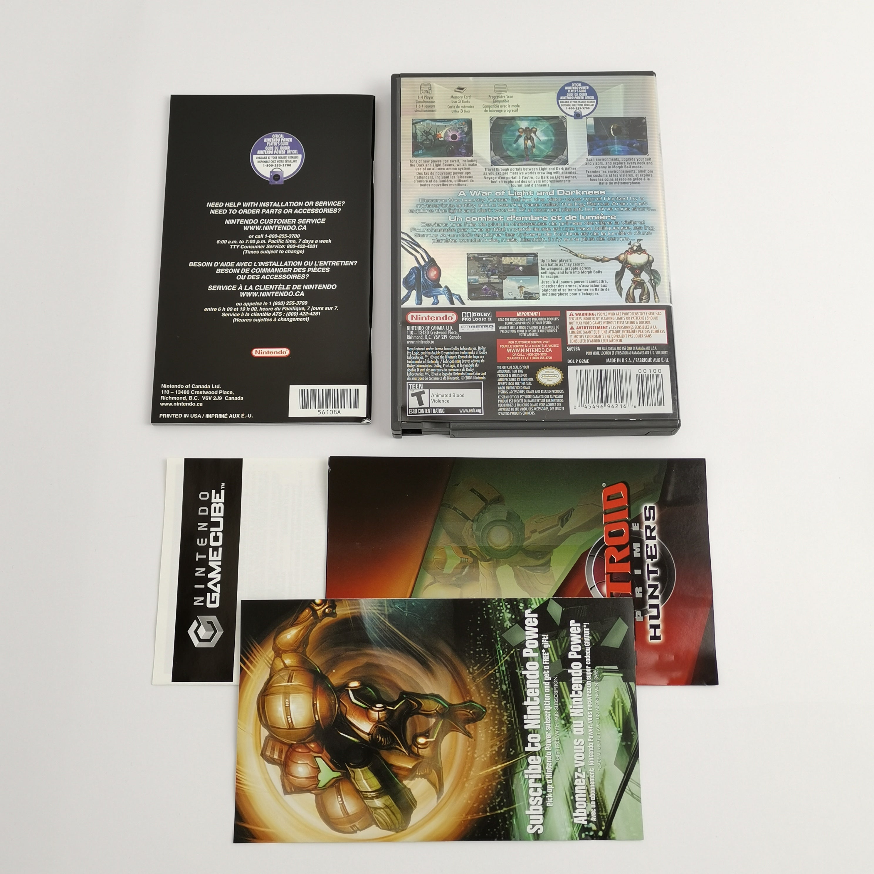 Nintendo Gamecube Spiel : Metroid Prime 2 Echoes | US-Version - OVP