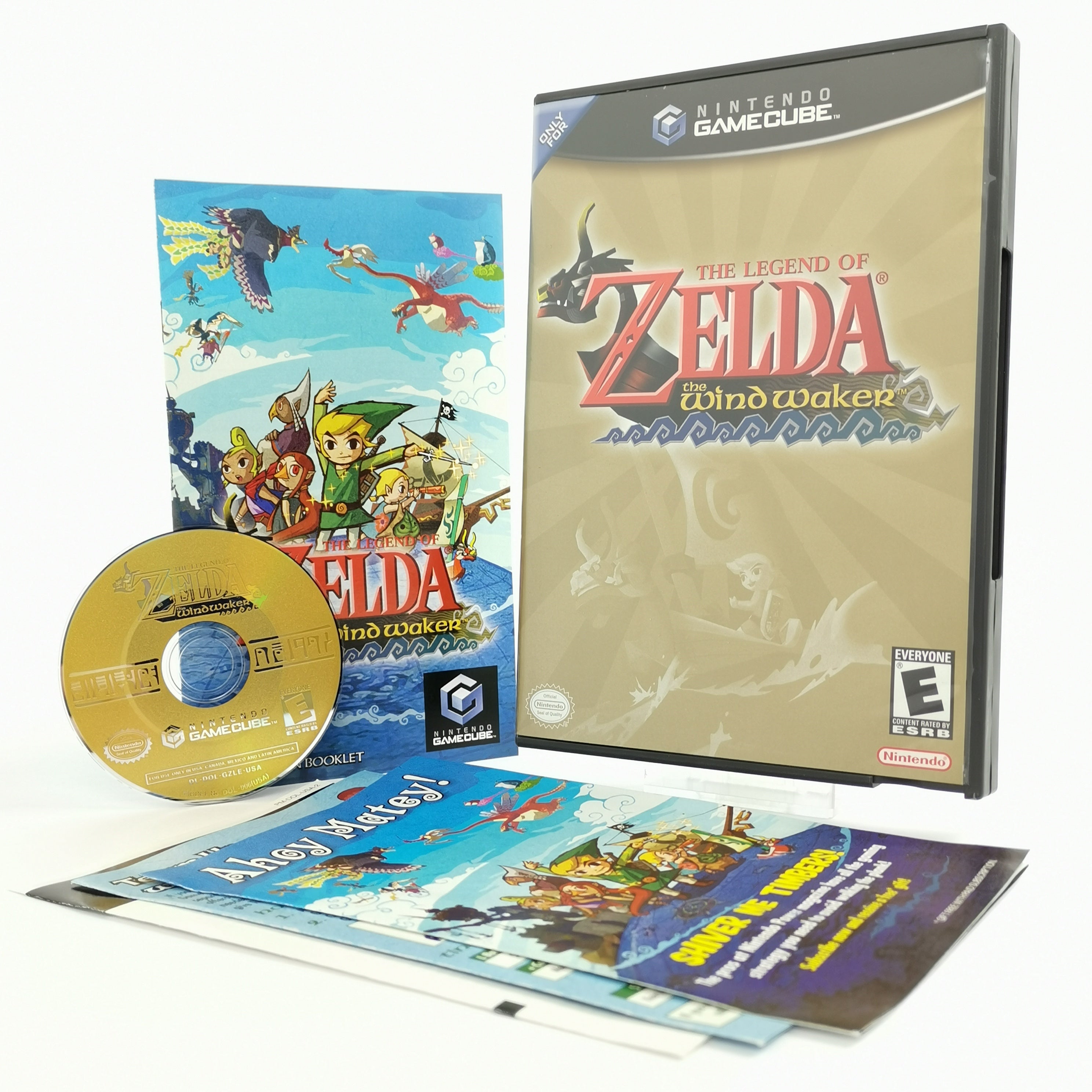 Nintendo Gamecube Spiel : The Legend of Zelda the Windwaker | US-Version - OVP