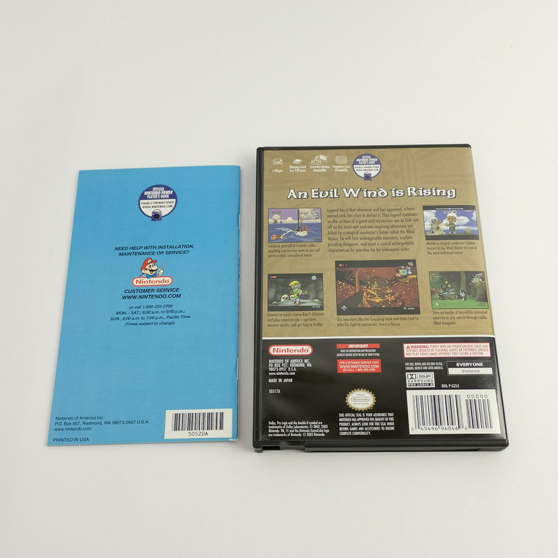 Nintendo Gamecube Spiel : The Legend of Zelda the Windwaker | US-Version - OVP