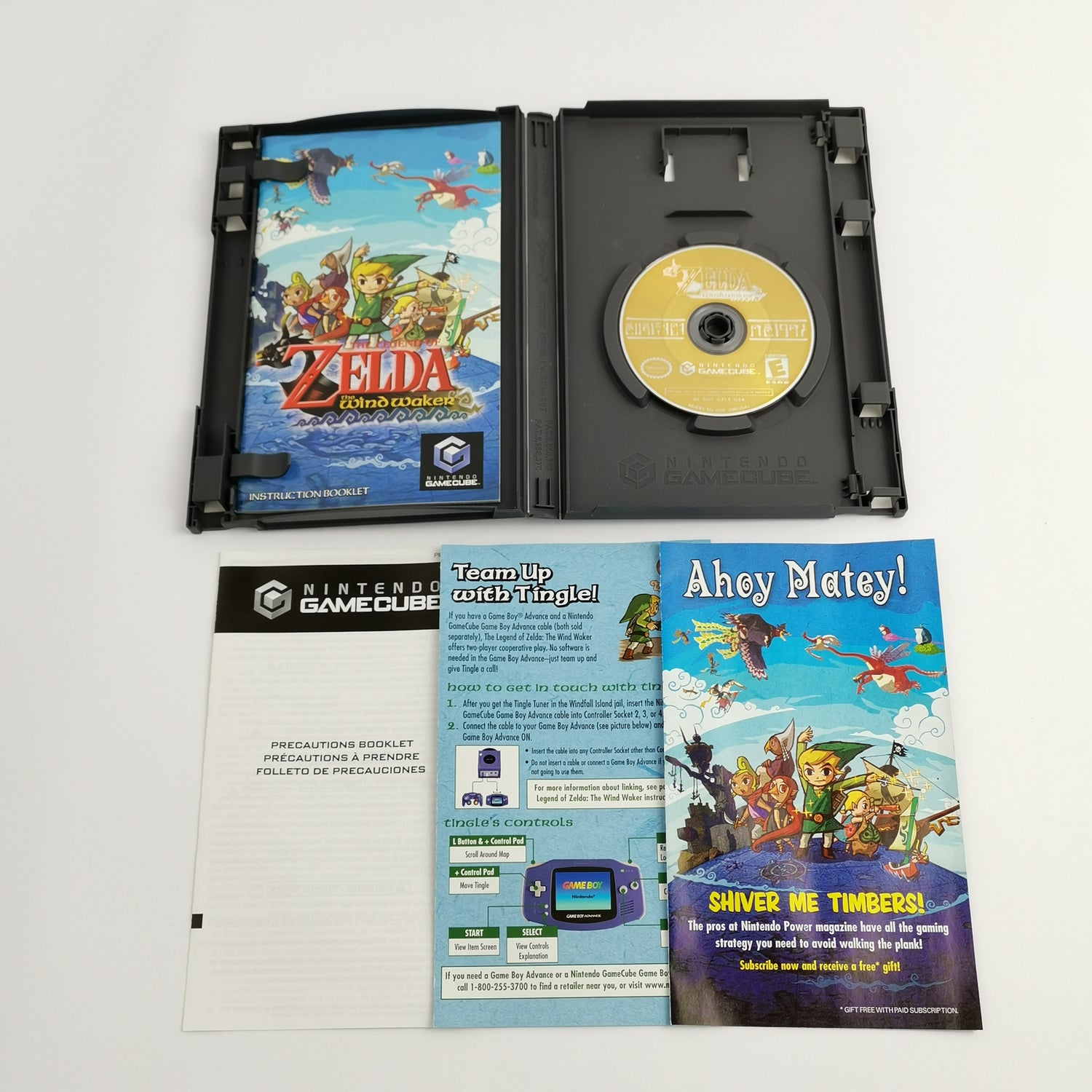 Nintendo Gamecube Spiel : The Legend of Zelda the Windwaker | US-Version - OVP