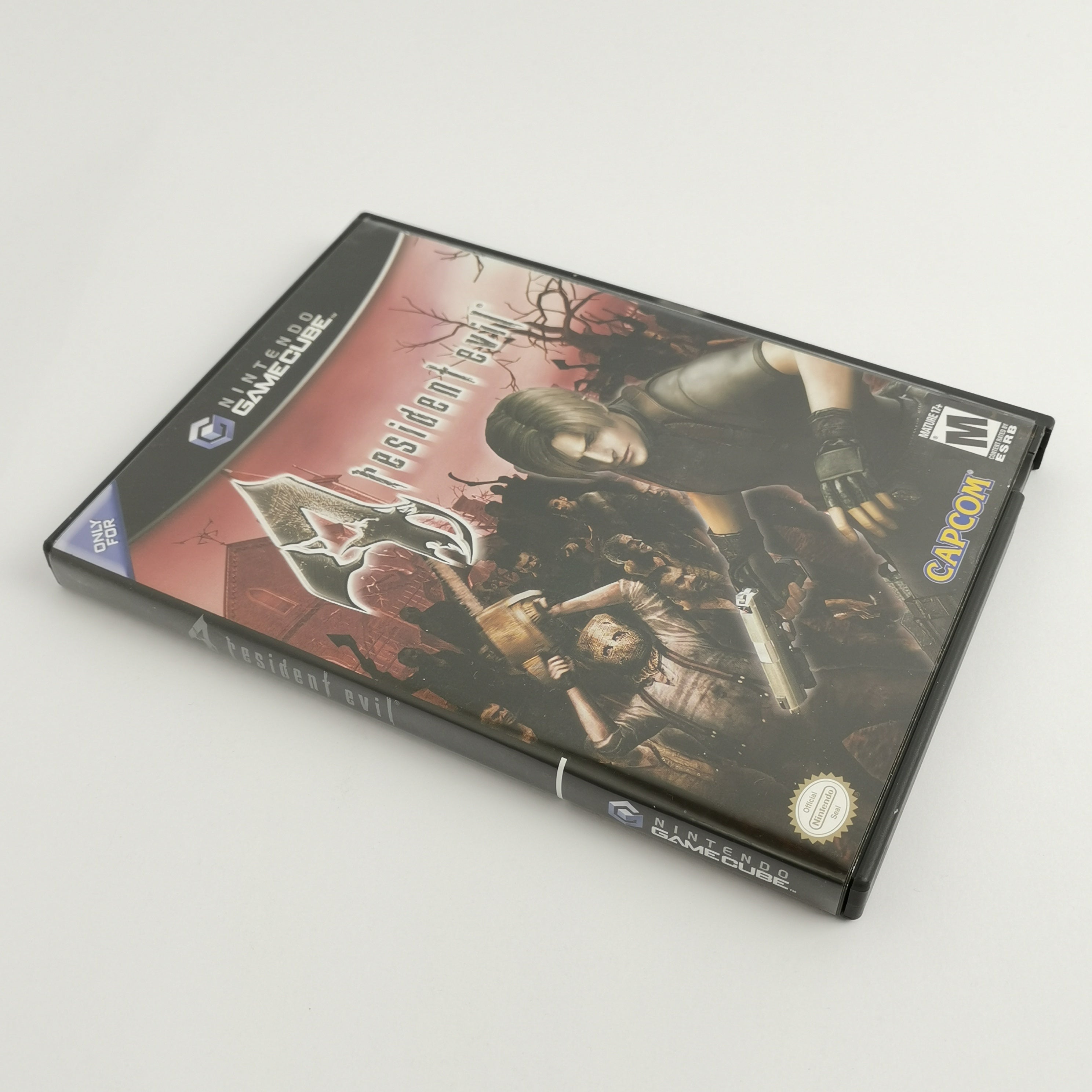 Nintendo Gamecube Spiel : Resident Evil 4 | US-Version - OVP - Capcom - USK18