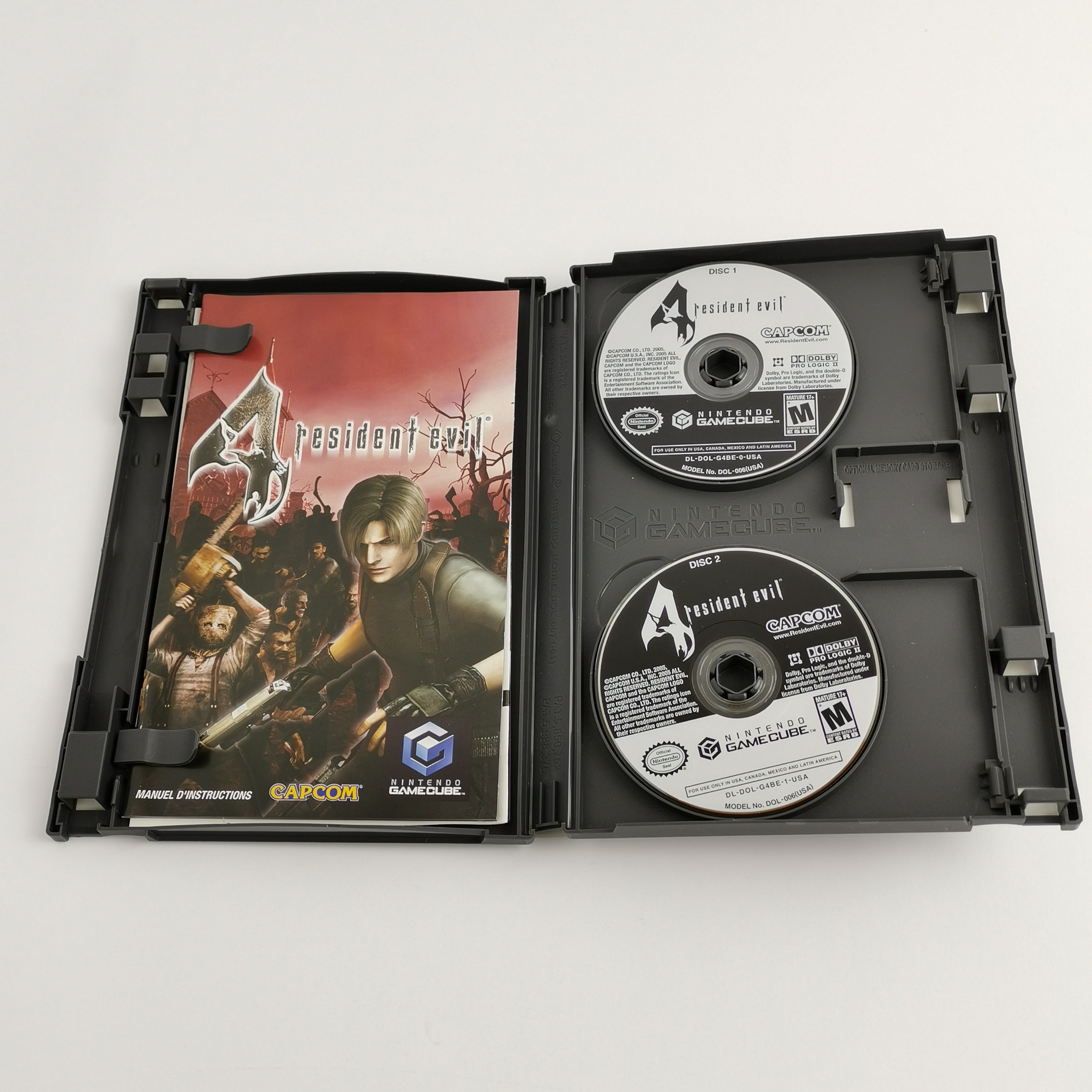 Nintendo Gamecube Spiel : Resident Evil 4 | US-Version - OVP - Capcom - USK18