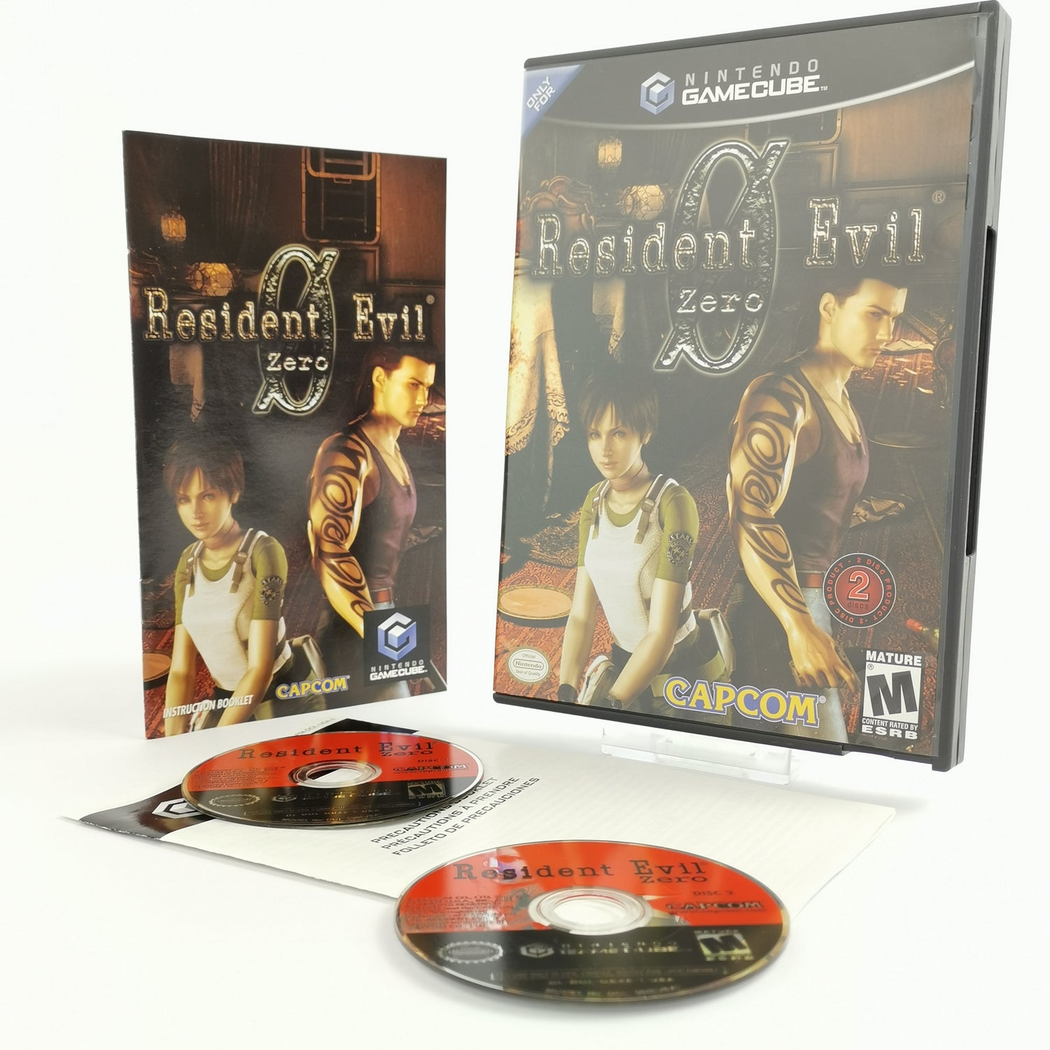 Nintendo Gamecube Spiel : Resident Evil Zero | US-Version - OVP - Capcom - USK18