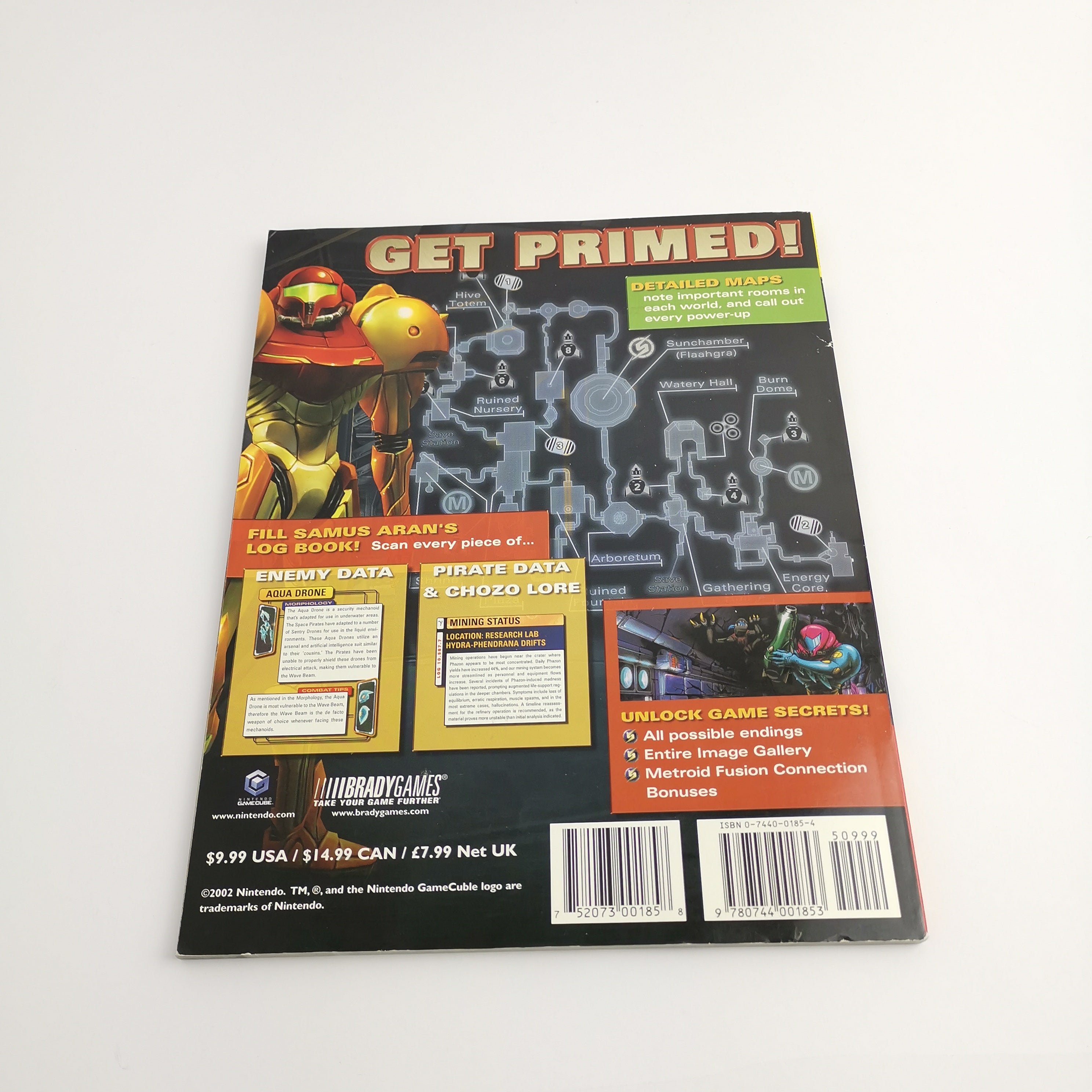 Nintendo Gamecube Spiel : Metroid Prime + Official Strategy Guide | US-Version