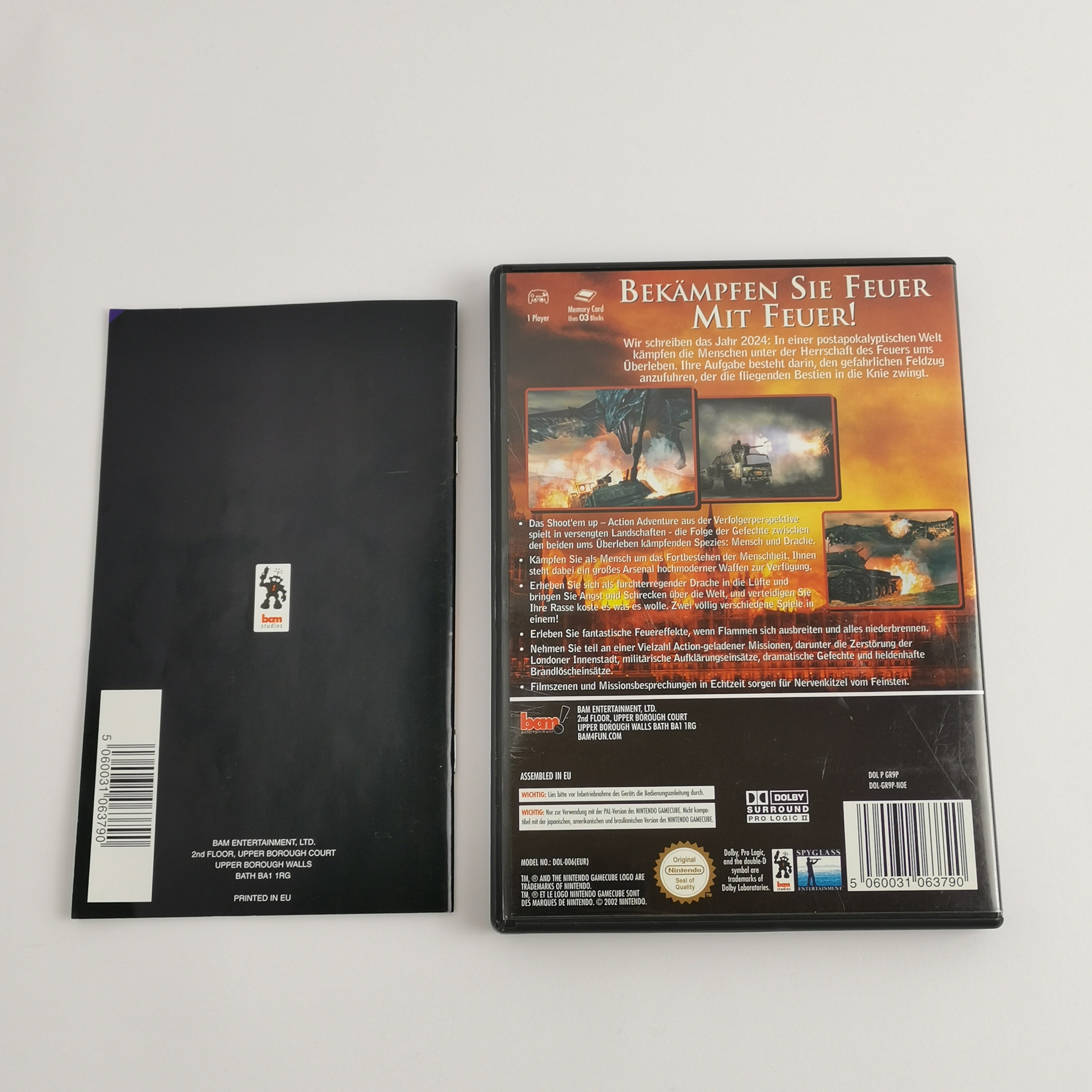 Nintendo Gamecube Game: Reign of Fire The Reign of Fire | German PAL OVP