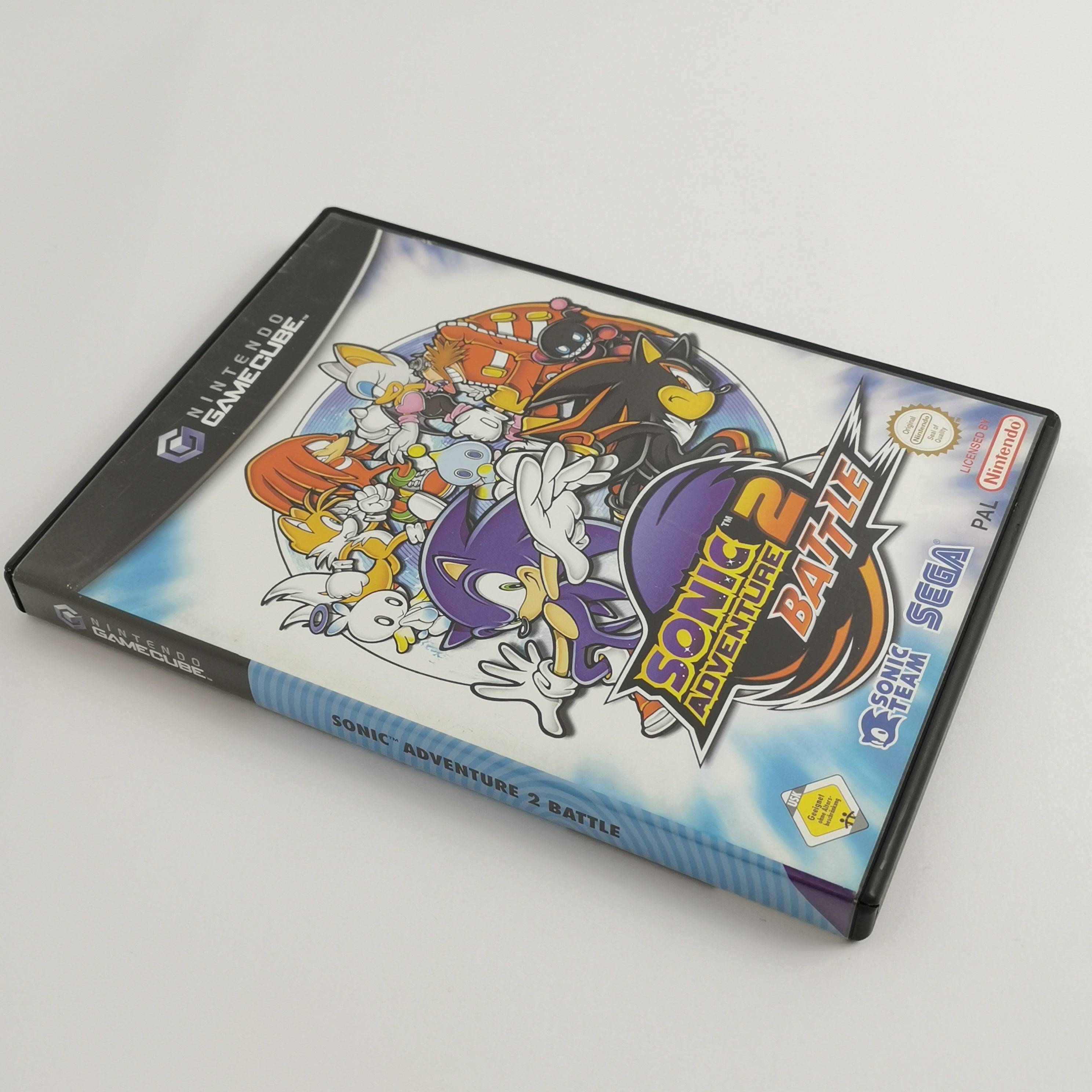 Nintendo Gamecube Spiel : Sonic Adventure Battle 2 | dt. PAL Version - OVP SEGA
