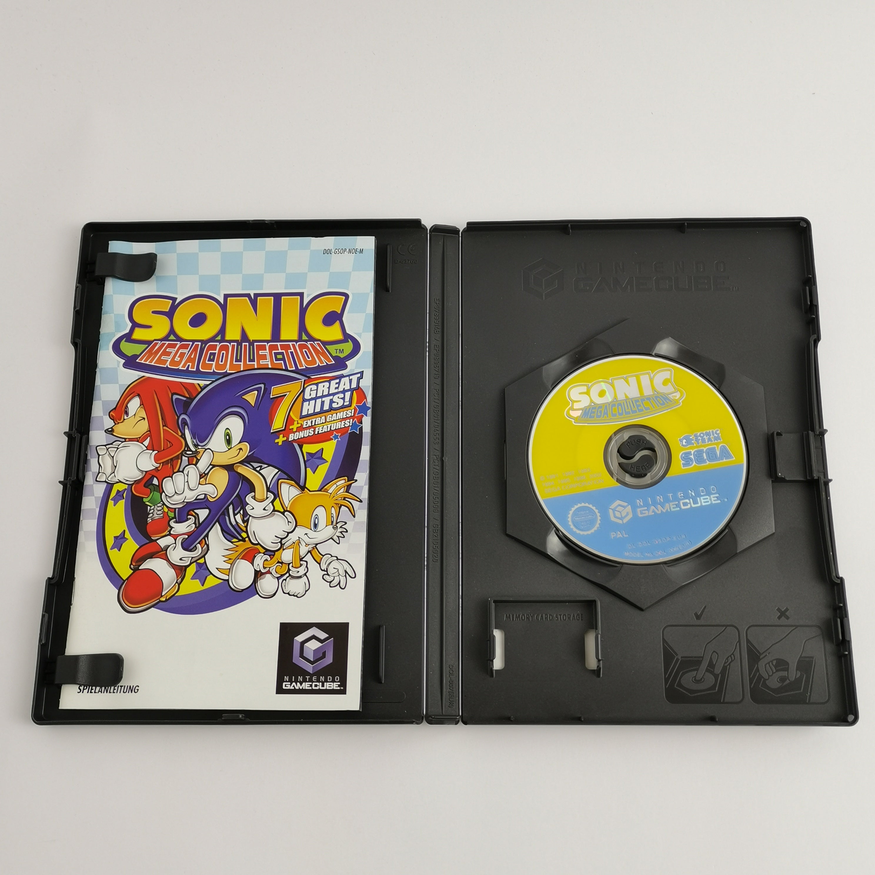 Nintendo Gamecube Spiel : Sonic Mega Collection | dt. PAL Version - OVP SEGA