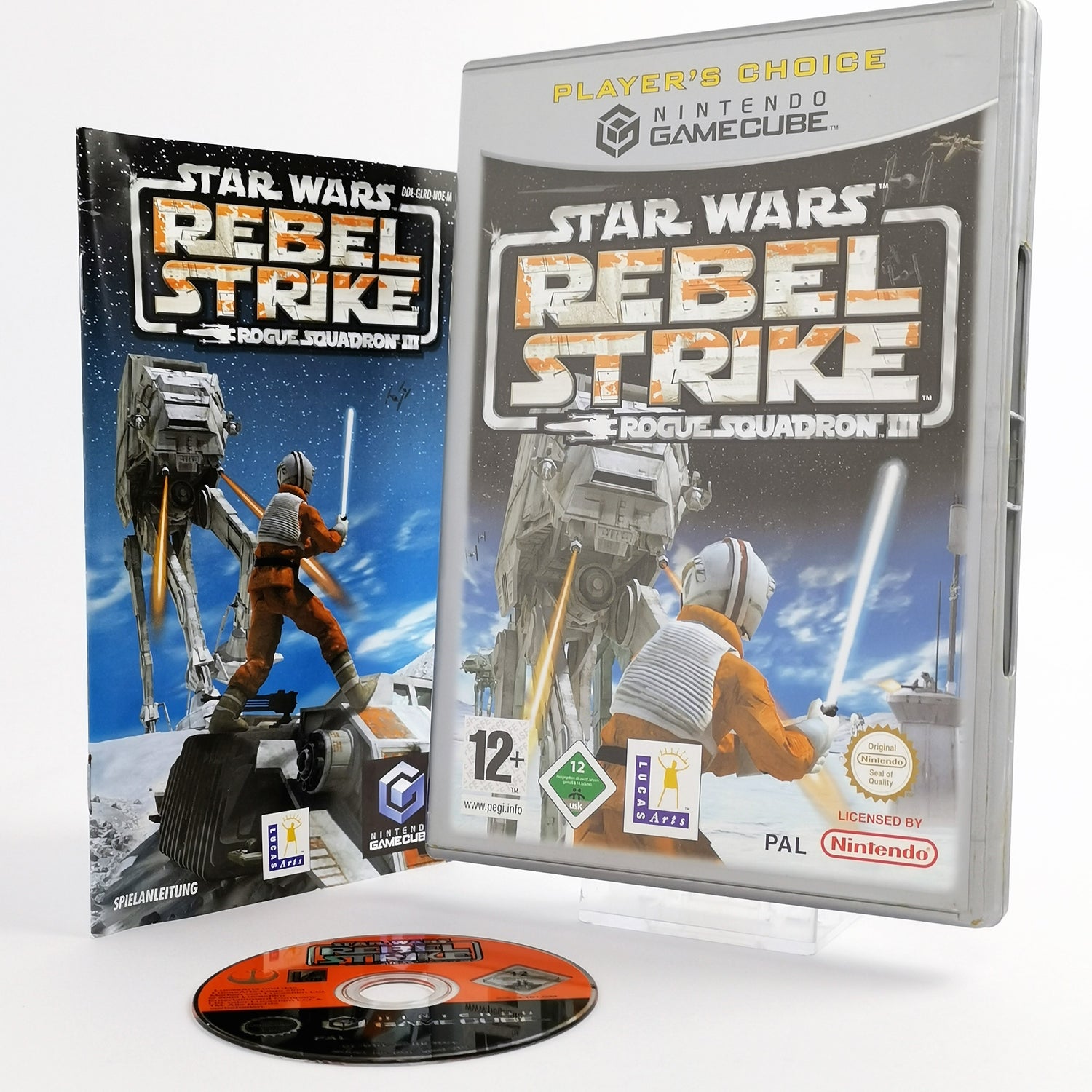 Nintendo Gamecube : Star Wars Rebel Strike Rogue Squadron III - Players Choice
