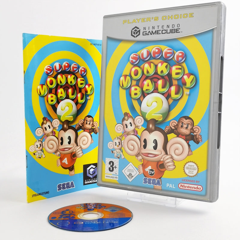 Nintendo Gamecube Spiel : Super Monkey Ball 2 - Players Choice | PAL OVP - SEGA