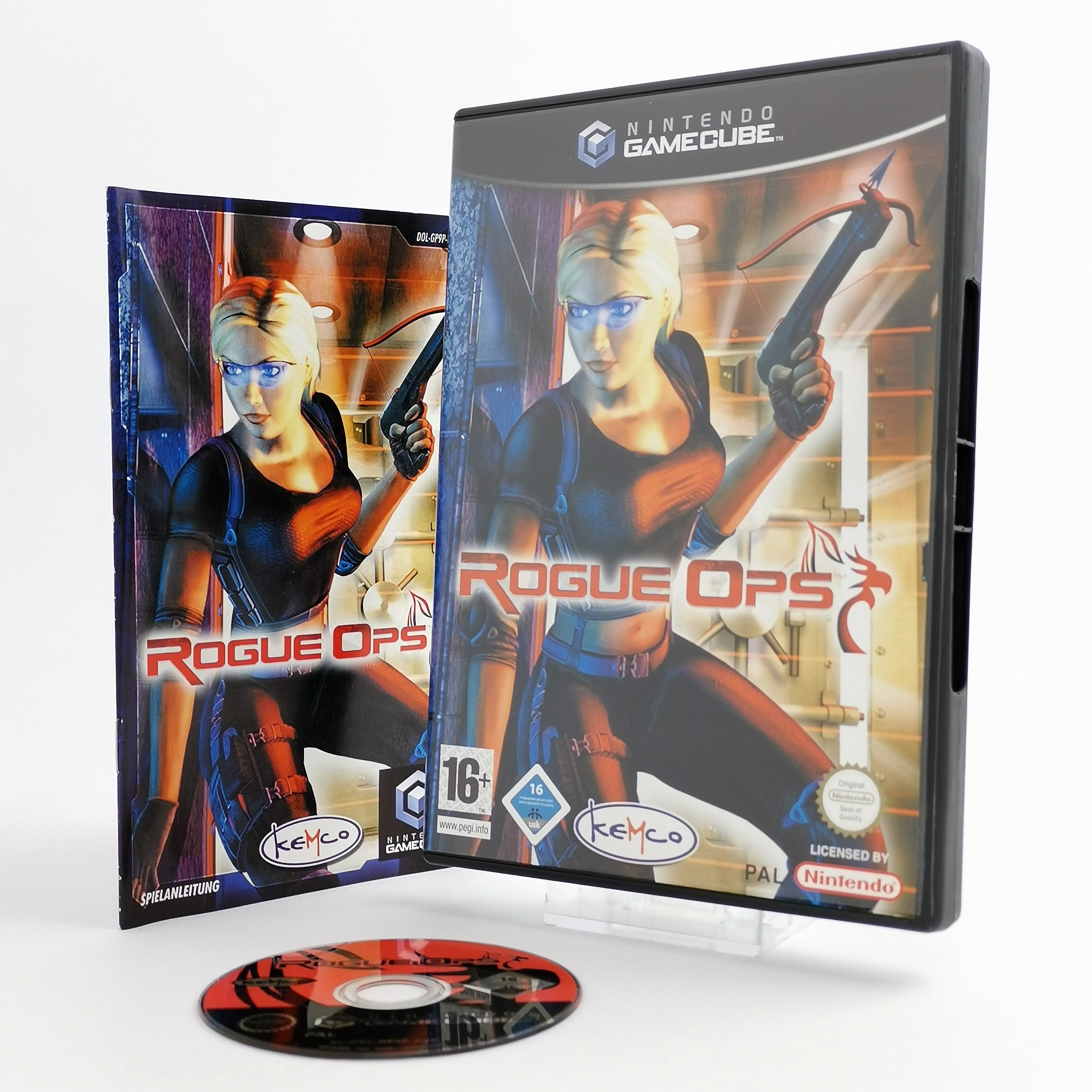 Nintendo Gamecube Spiel : Rogue Ops - Kemco | dt. PAL Version - OVP