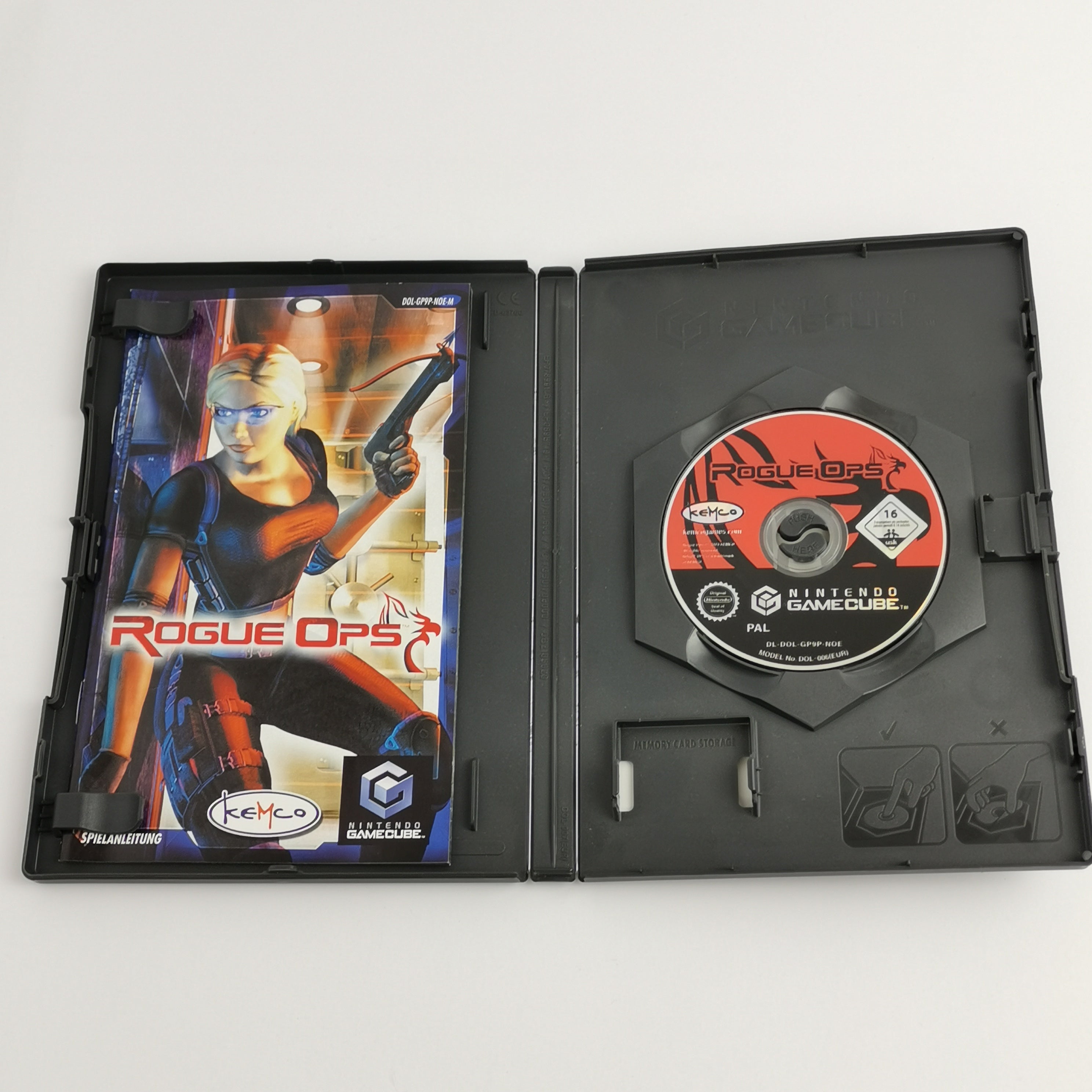 Nintendo Gamecube Spiel : Rogue Ops - Kemco | dt. PAL Version - OVP