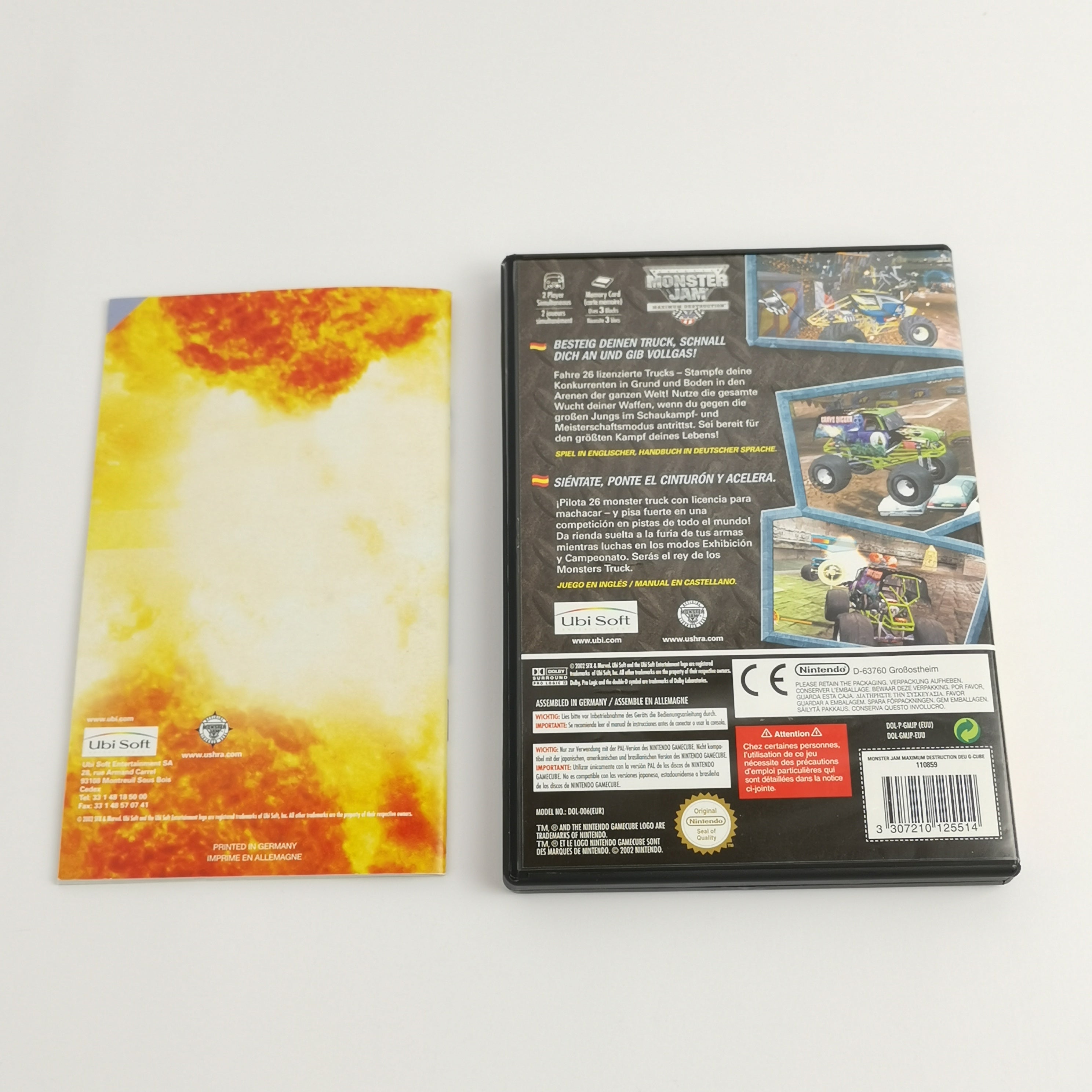 Nintendo Gamecube Spiel : Monster Jam Maximum Destruction | PAL Version - OVP