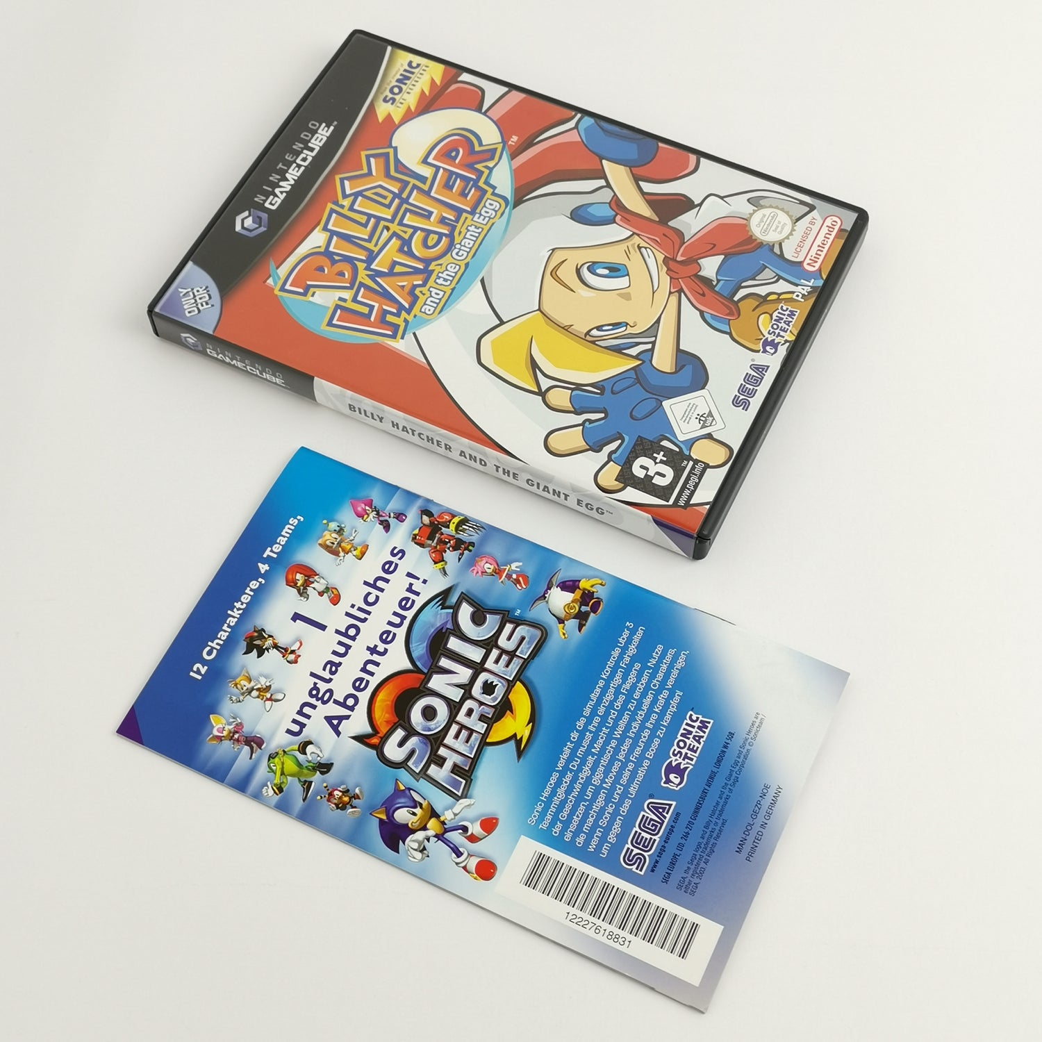 Nintendo Gamecube Spiel : Billy Hatcher and the Giant Egg | dt. PAL - OVP - SEGA