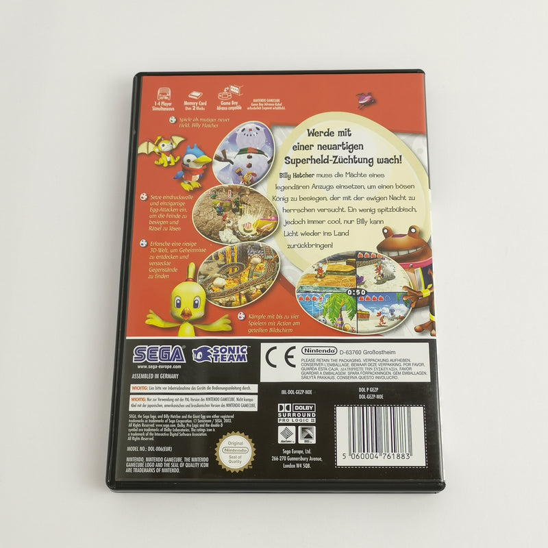 Nintendo Gamecube Spiel : Billy Hatcher and the Giant Egg | dt. PAL - OVP - SEGA