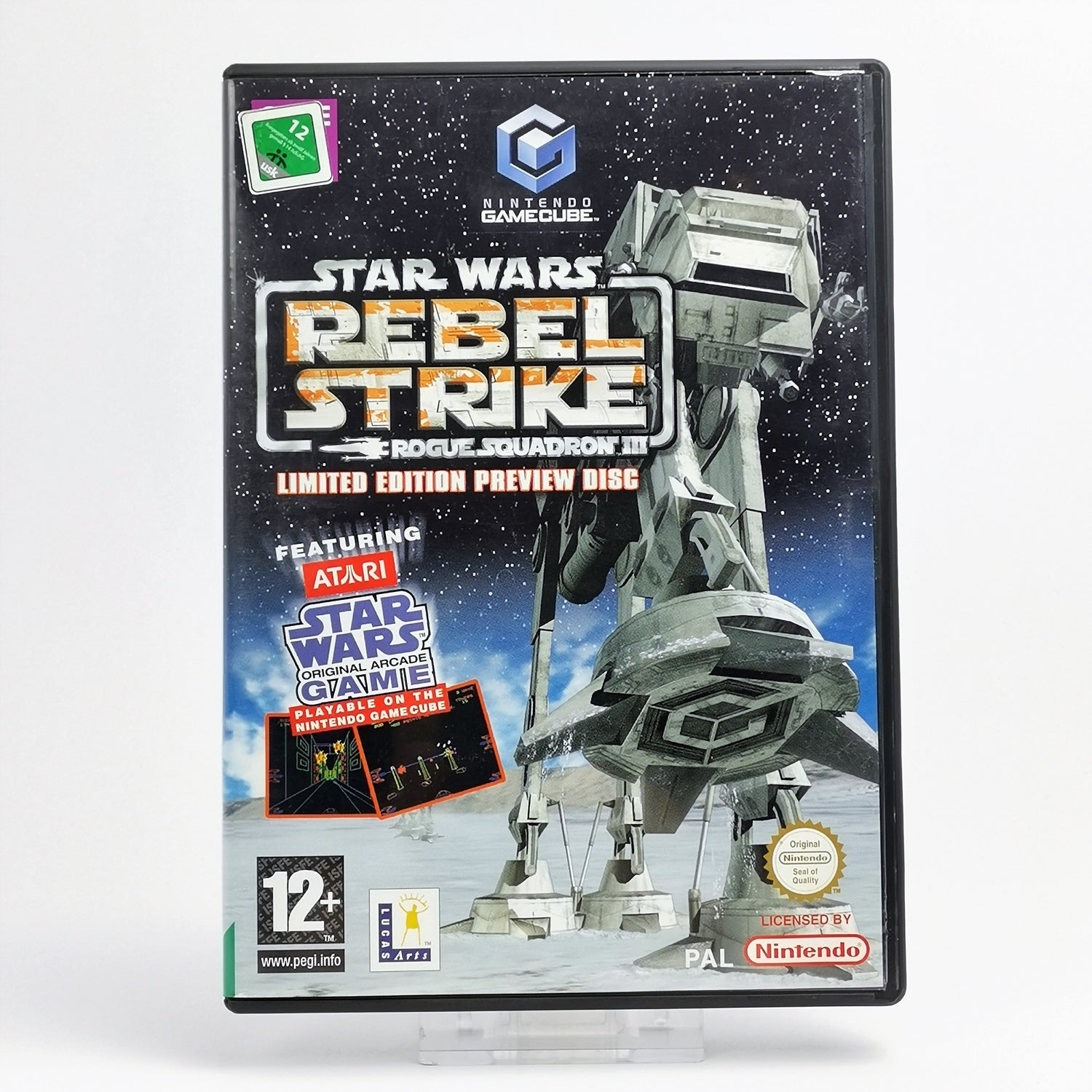 Nintendo Gamecube : Star Wars Rebel Strike Limited Edition Preview Disc - PROMO