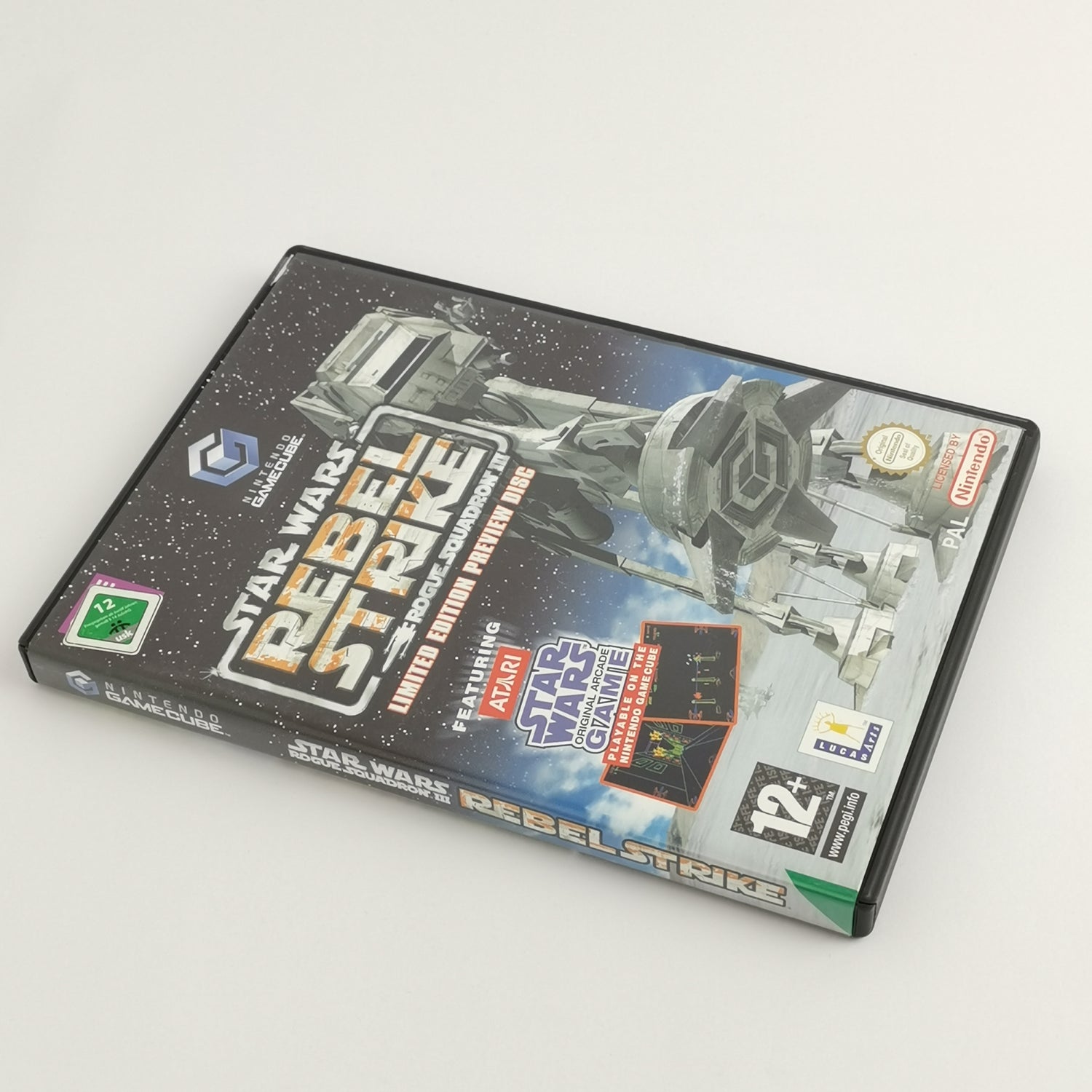 Nintendo Gamecube : Star Wars Rebel Strike Limited Edition Preview Disc - PROMO