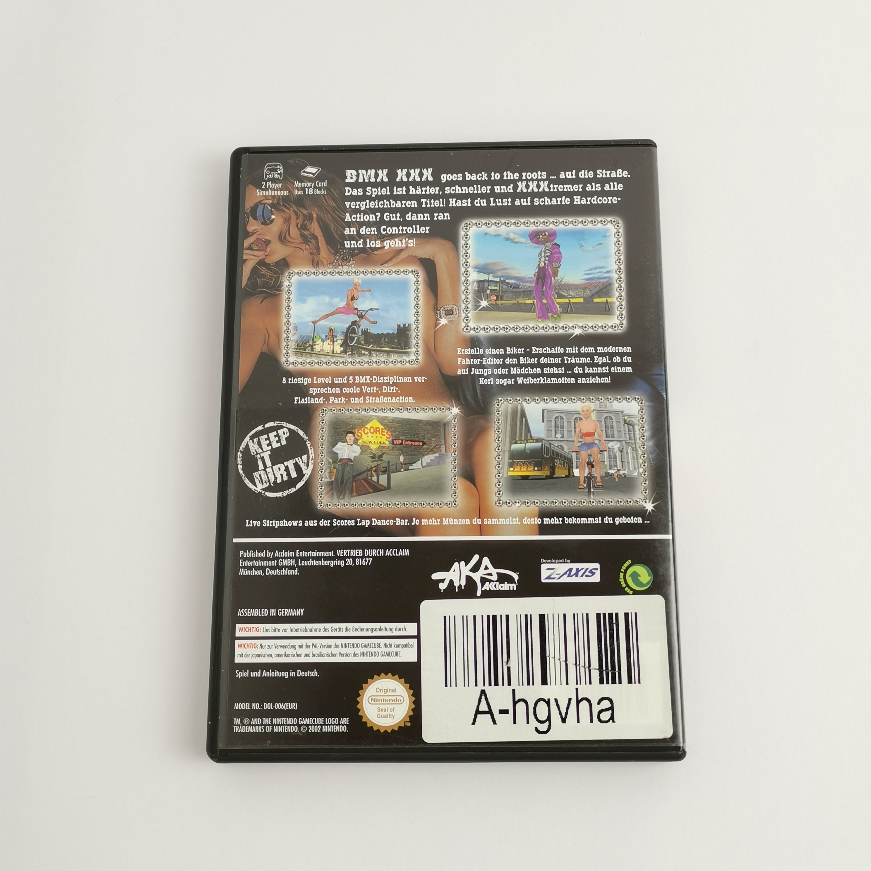 Nintendo Gamecube : BMX XXX | dt. PAL Version - OVP - Acclaim