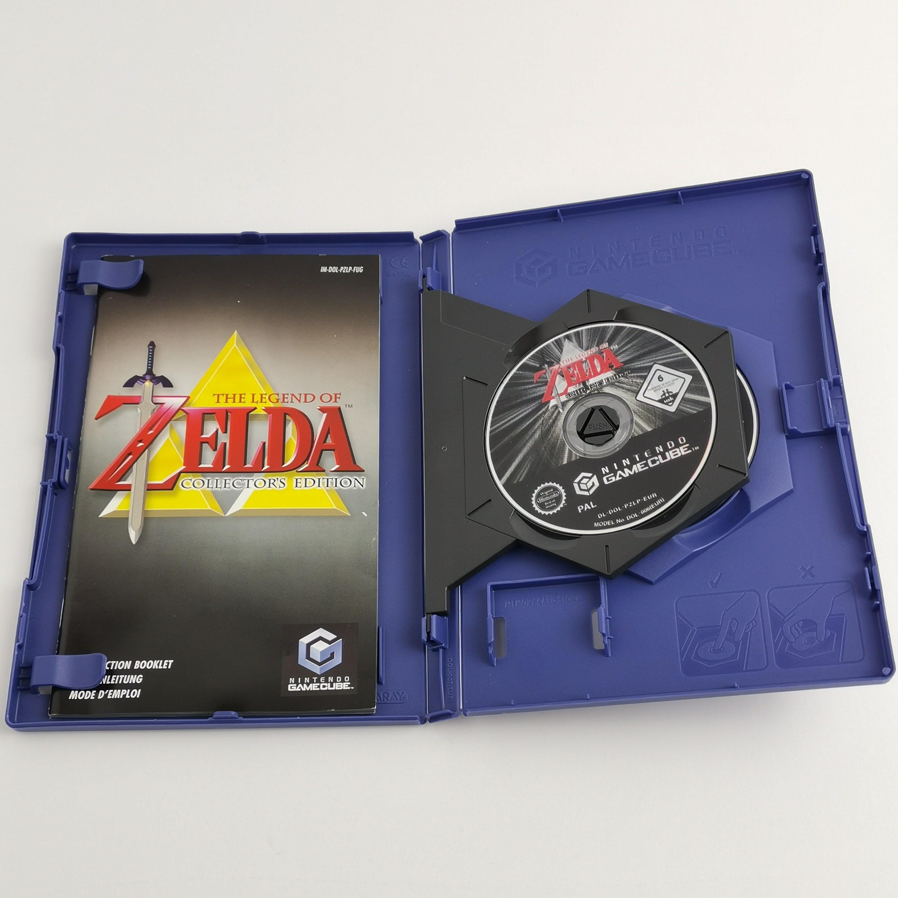Nintendo Gamecube : Zelda Collectors Edition + Ocarina of Time Master Quest