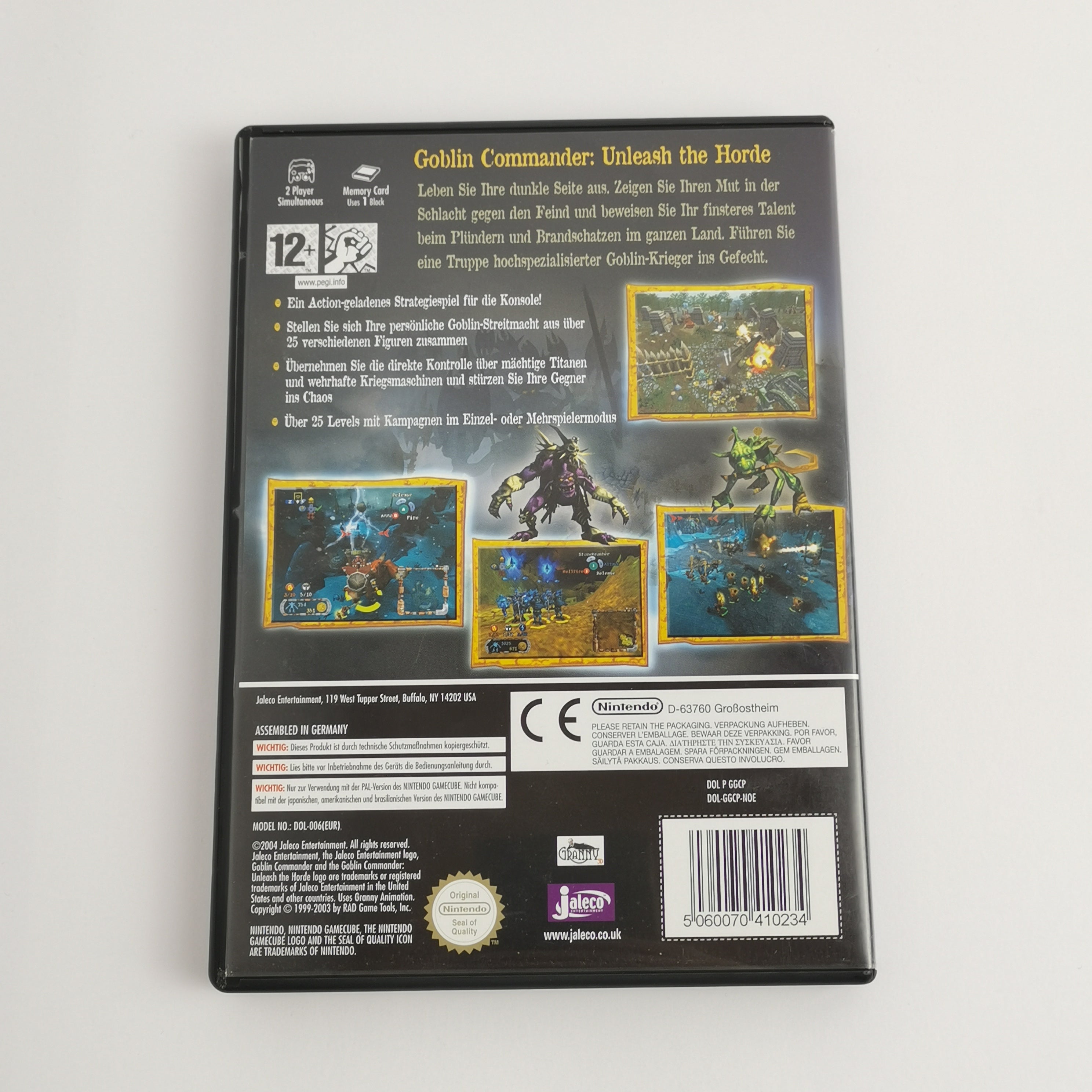 Nintendo Gamecube Spiel : Goblin Commander Unleash The Horde | dt. PAL - OVP