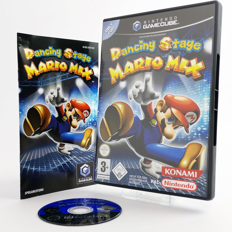 Nintendo Gamecube Spiel : Dancing Stage Mario Mix | dt. PAL Version - OVP Konami